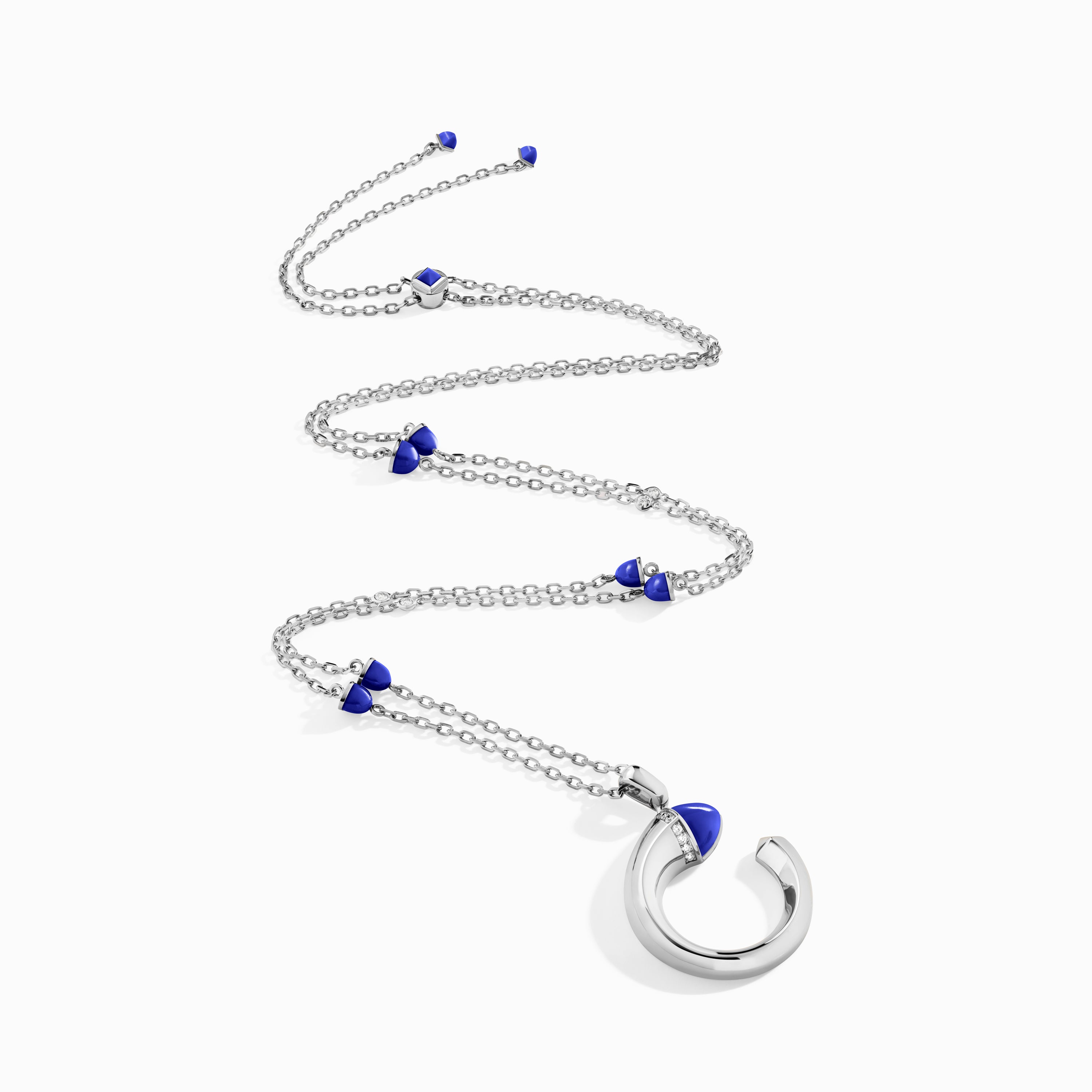 Cleo Venus Gold Midi Long Chain Pendant — фото 26