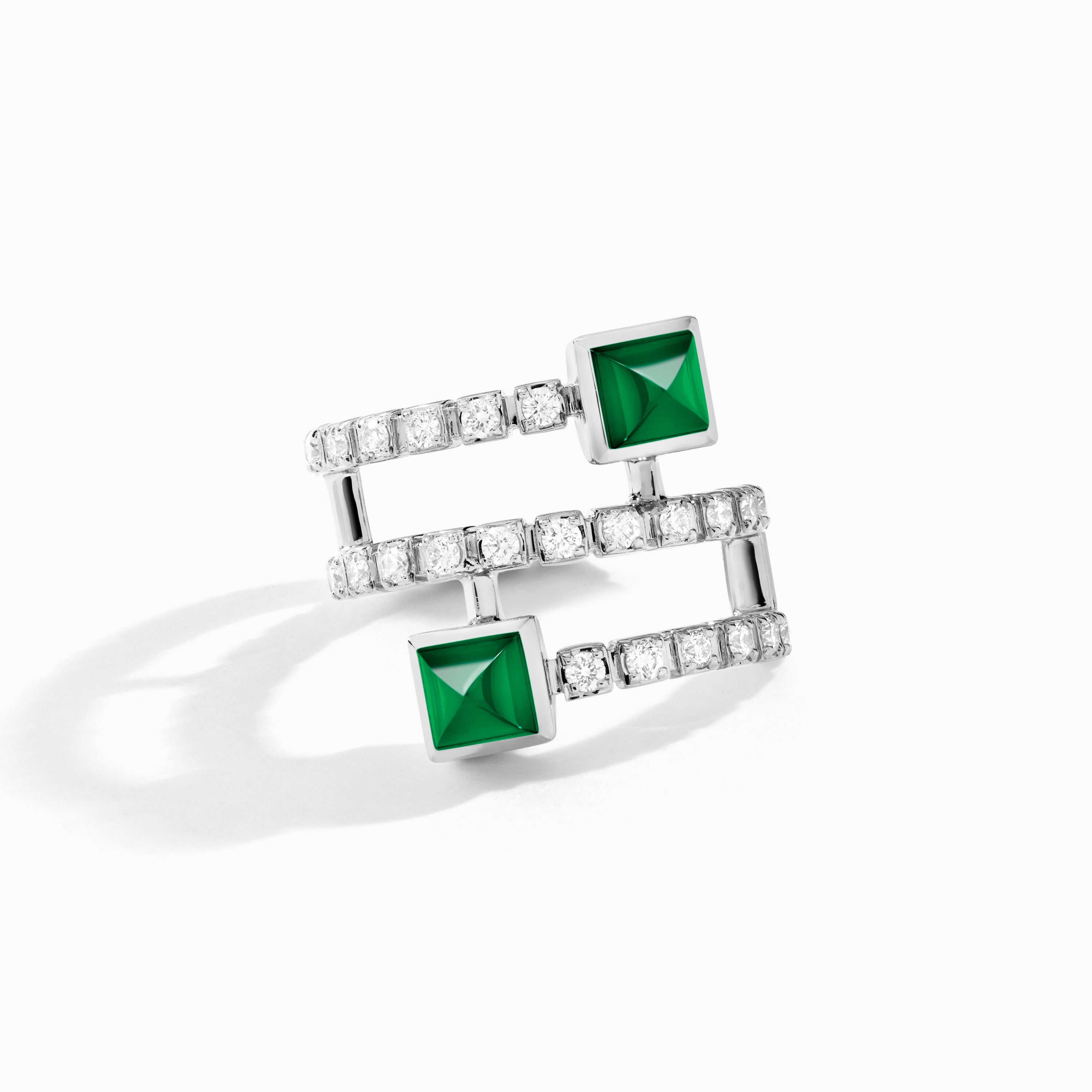 Cleo Lotus Twist Ear Cuff (Single R) — фото 12