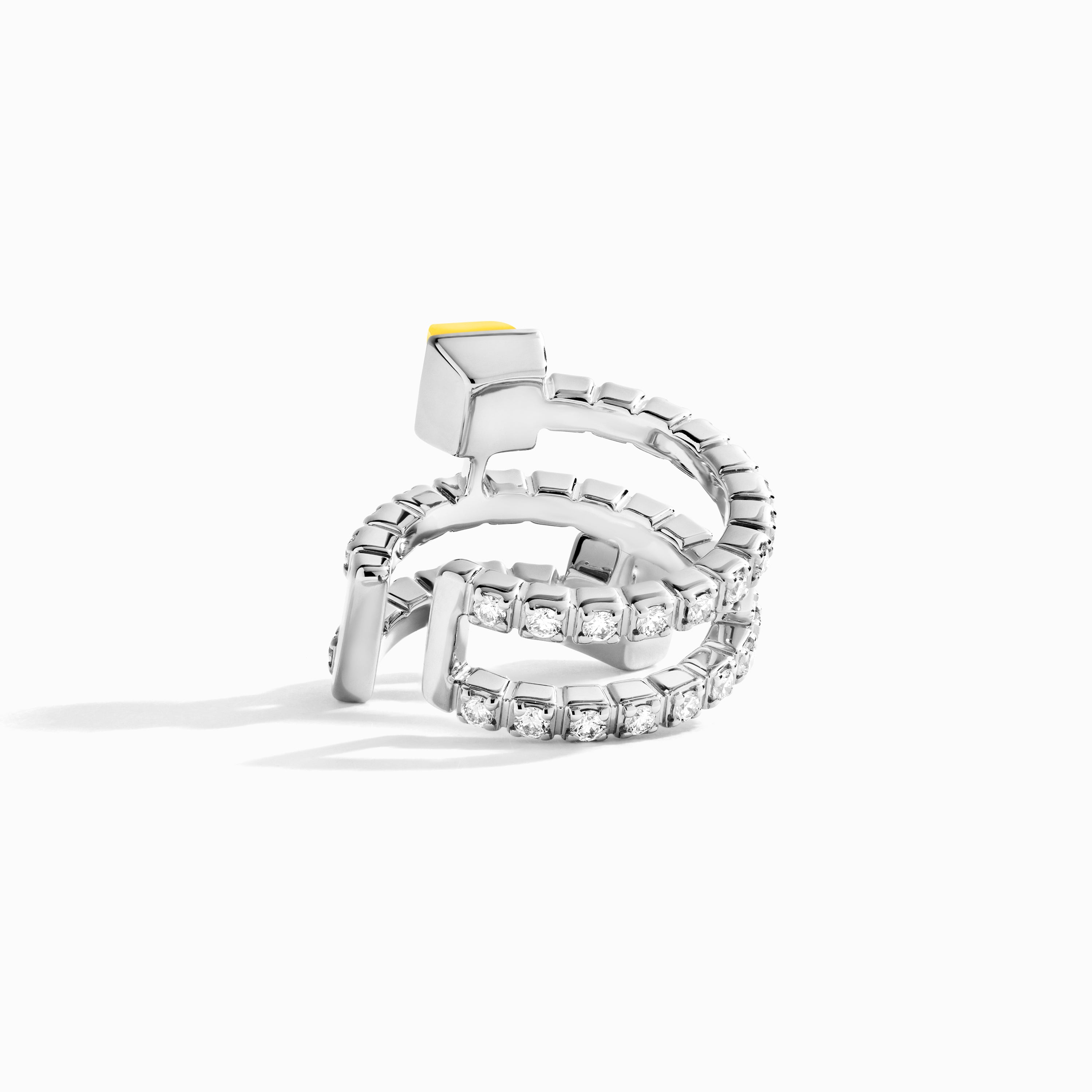 Cleo Lotus Twist Ear Cuff (Single R) — фото 31