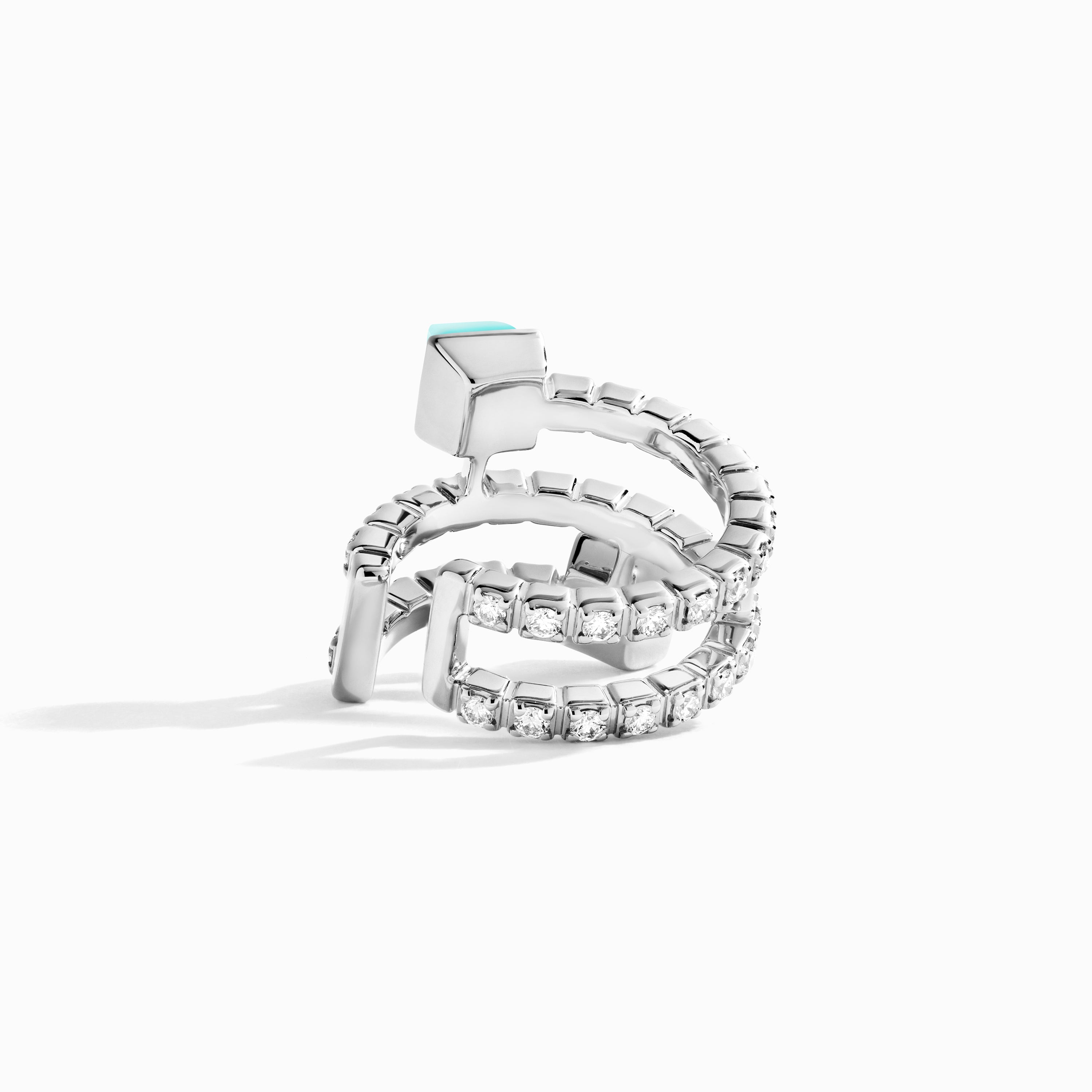 Cleo Lotus Twist Ear Cuff (Single R) — фото 7