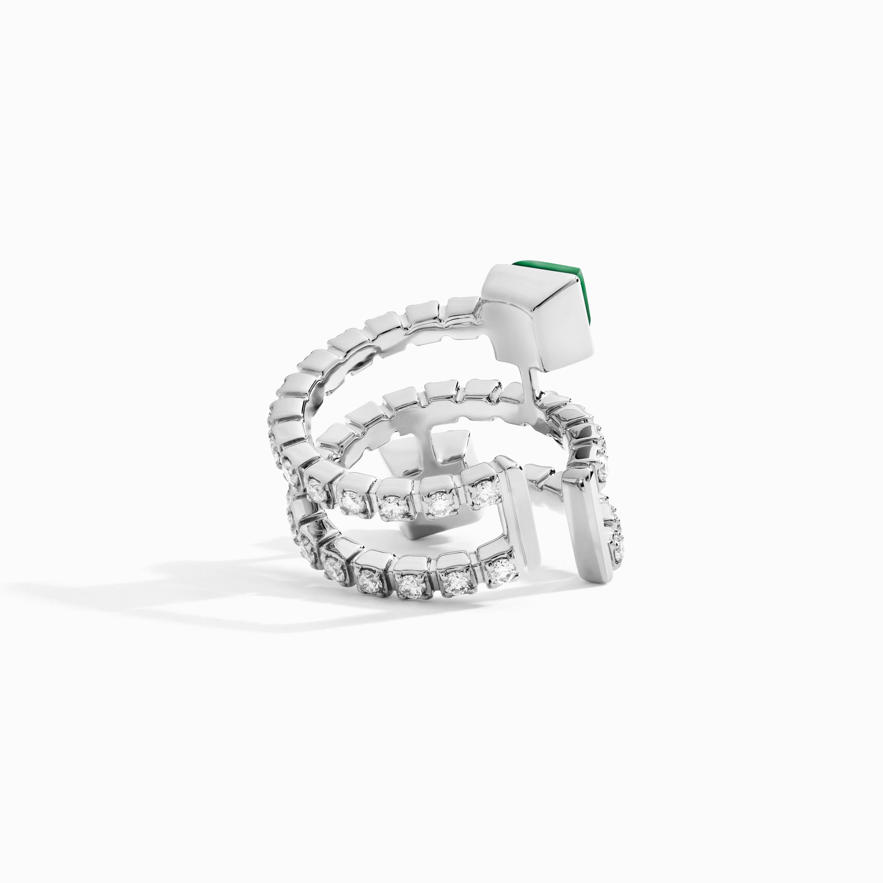 Cleo Lotus Twist Ear Cuff (Single L) — фото 10