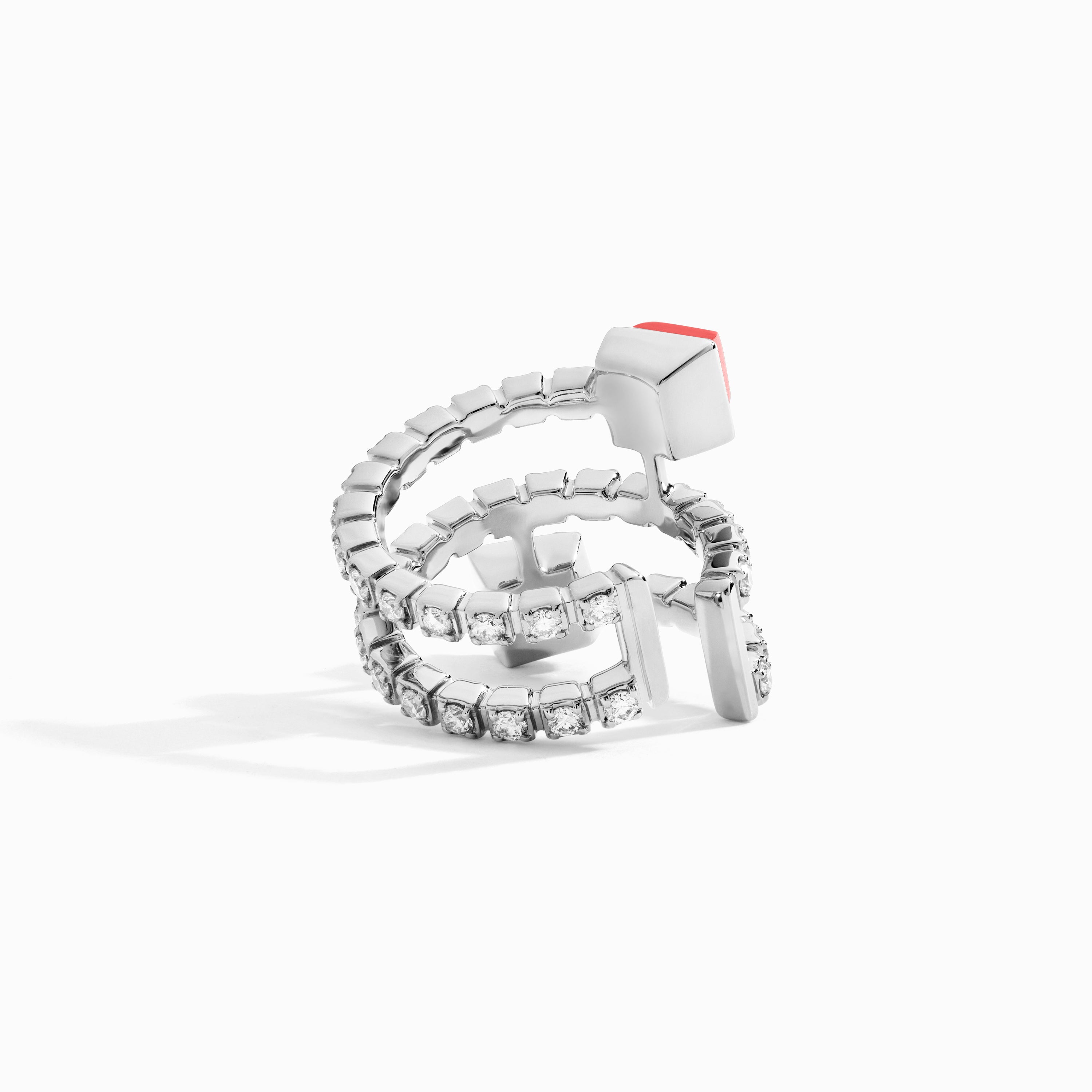 Cleo Lotus Twist Ear Cuff (Single L) — фото 16