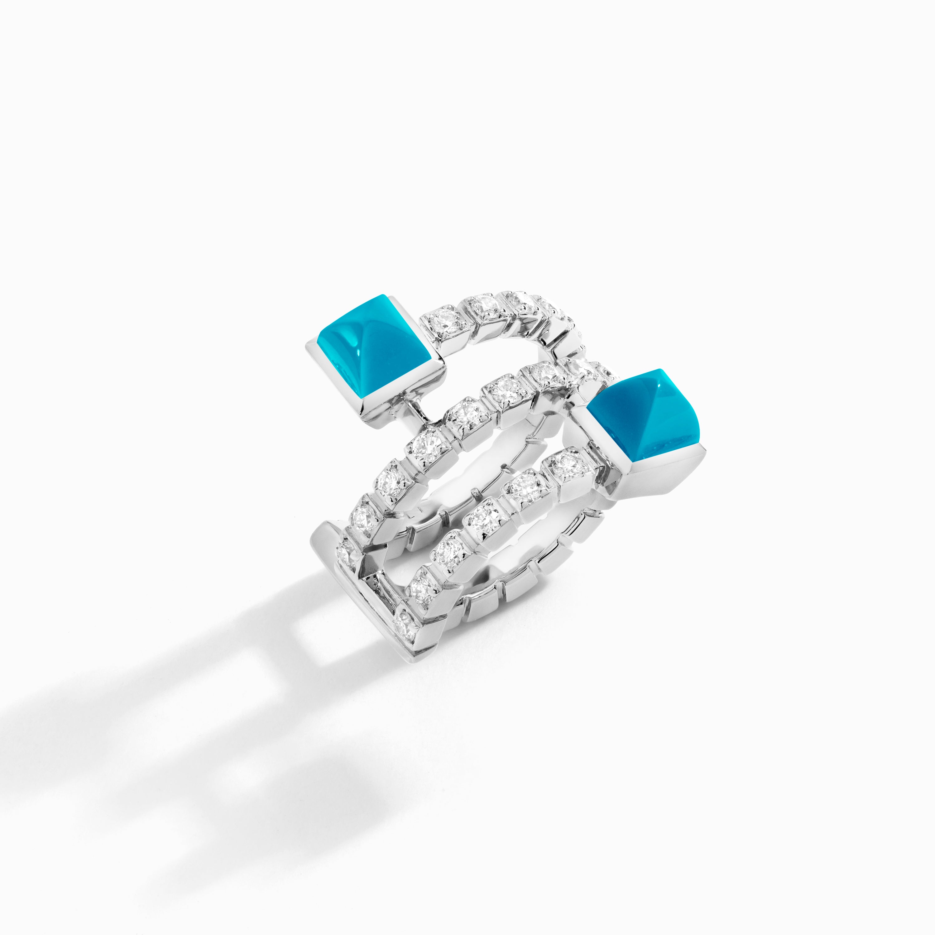 Cleo Lotus Twist Ear Cuff (Single L) — фото 23