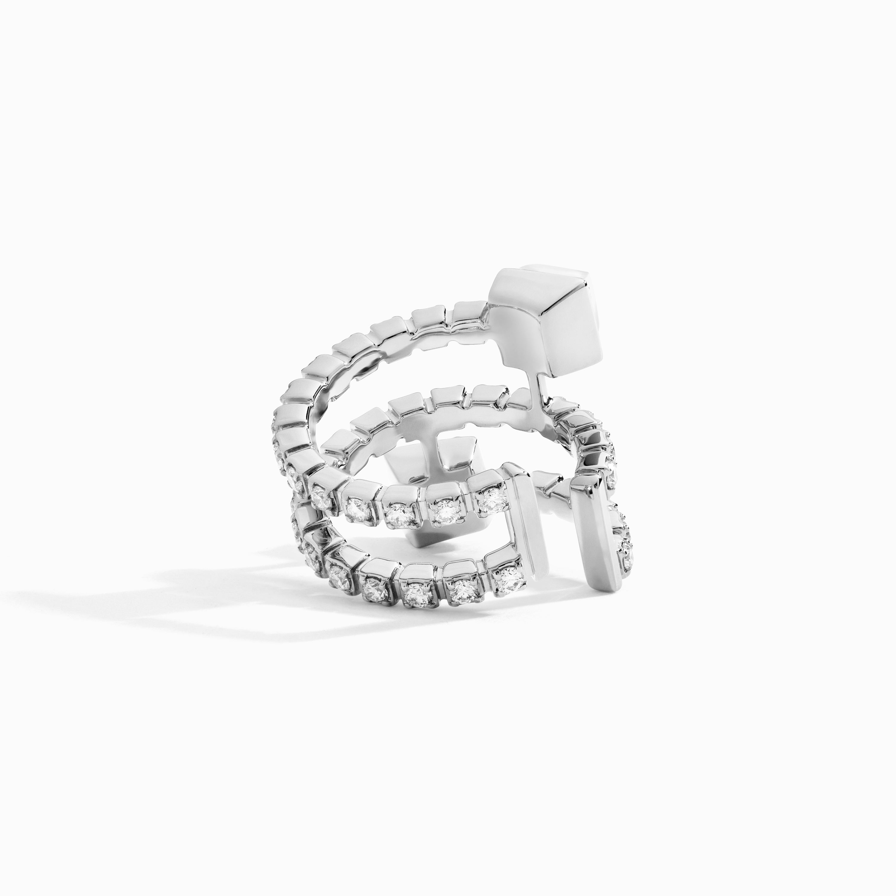 Cleo Lotus Twist Ear Cuff (Single L) — фото 28