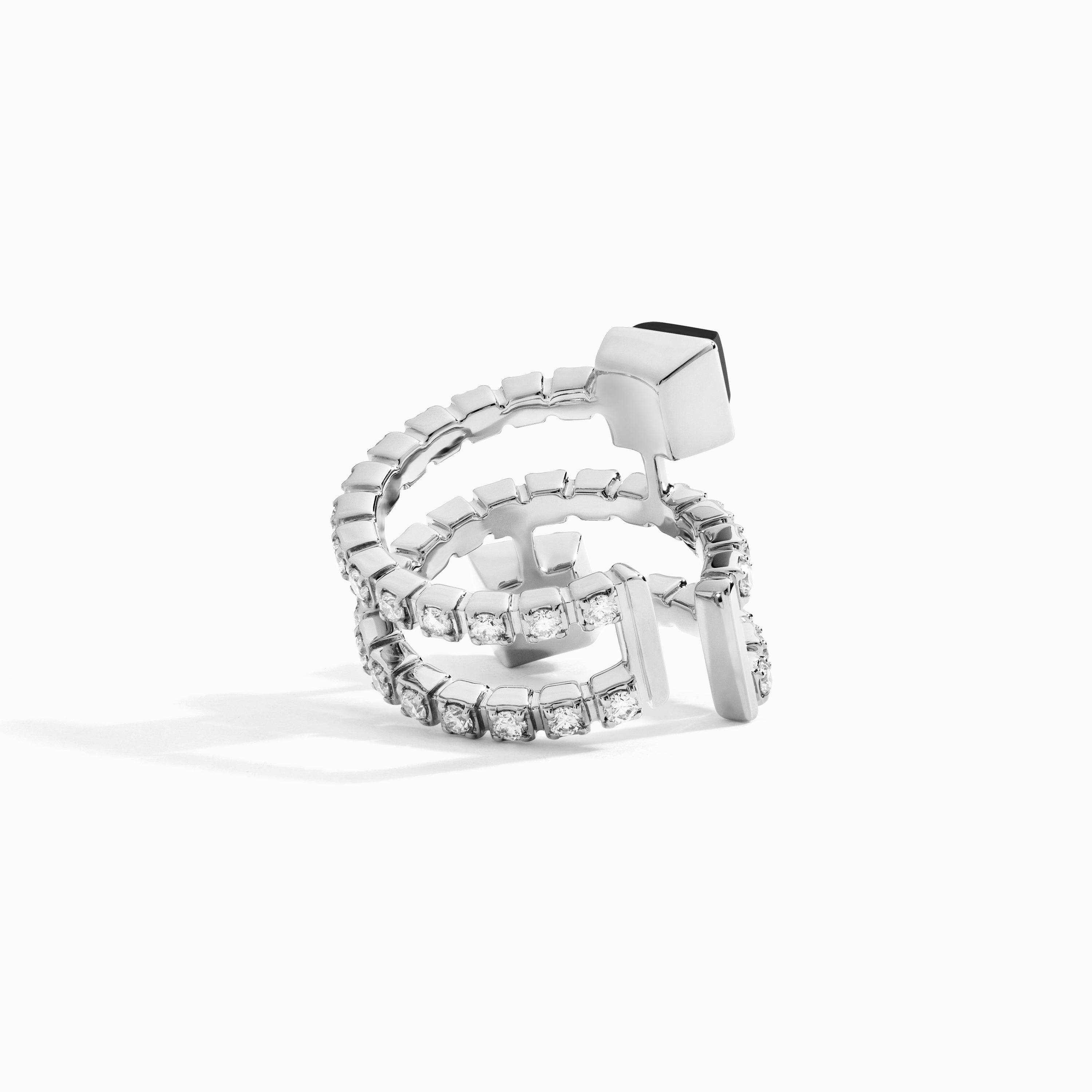 Cleo Lotus Twist Ear Cuff (Single L) — фото 3