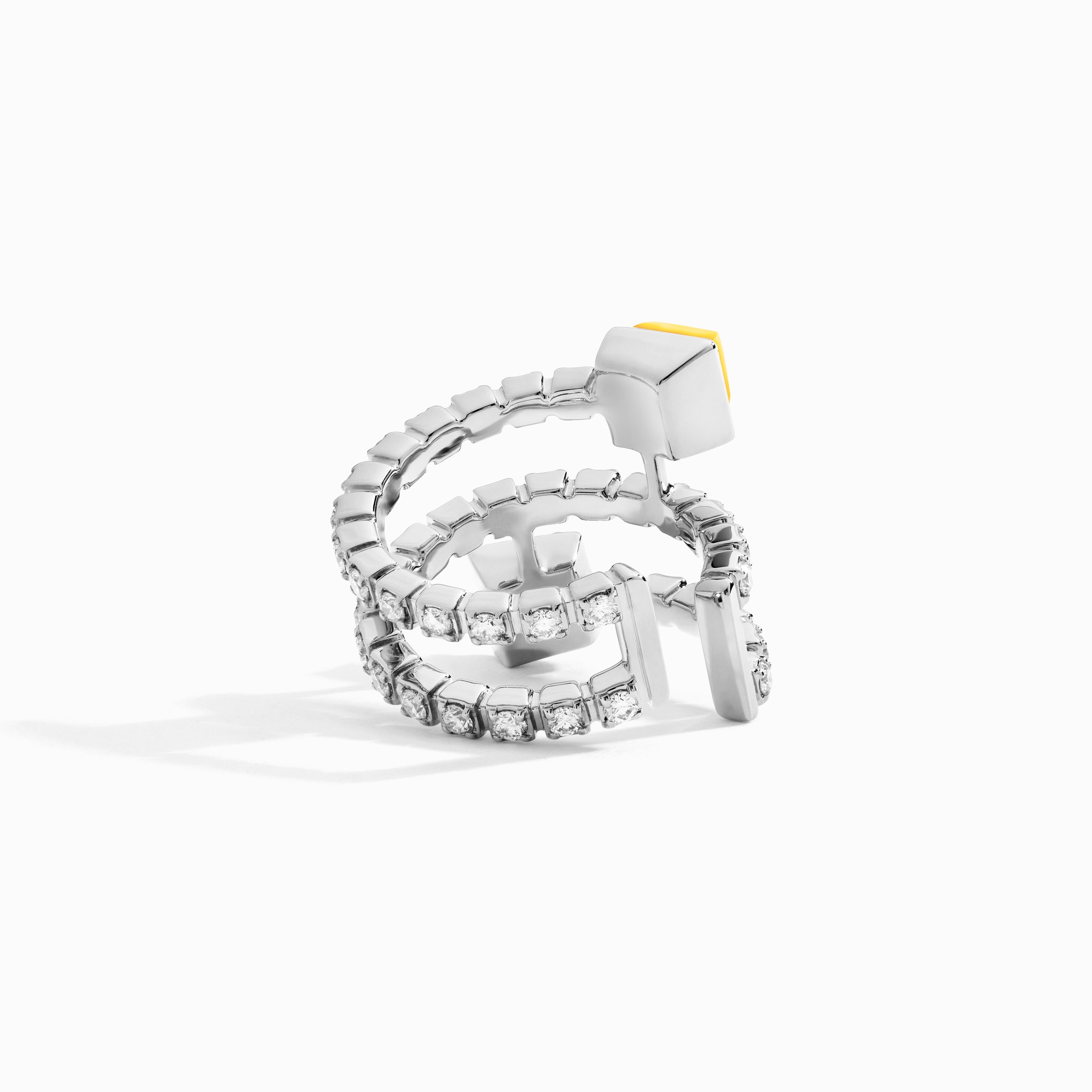 Cleo Lotus Twist Ear Cuff (Single L) — фото 31