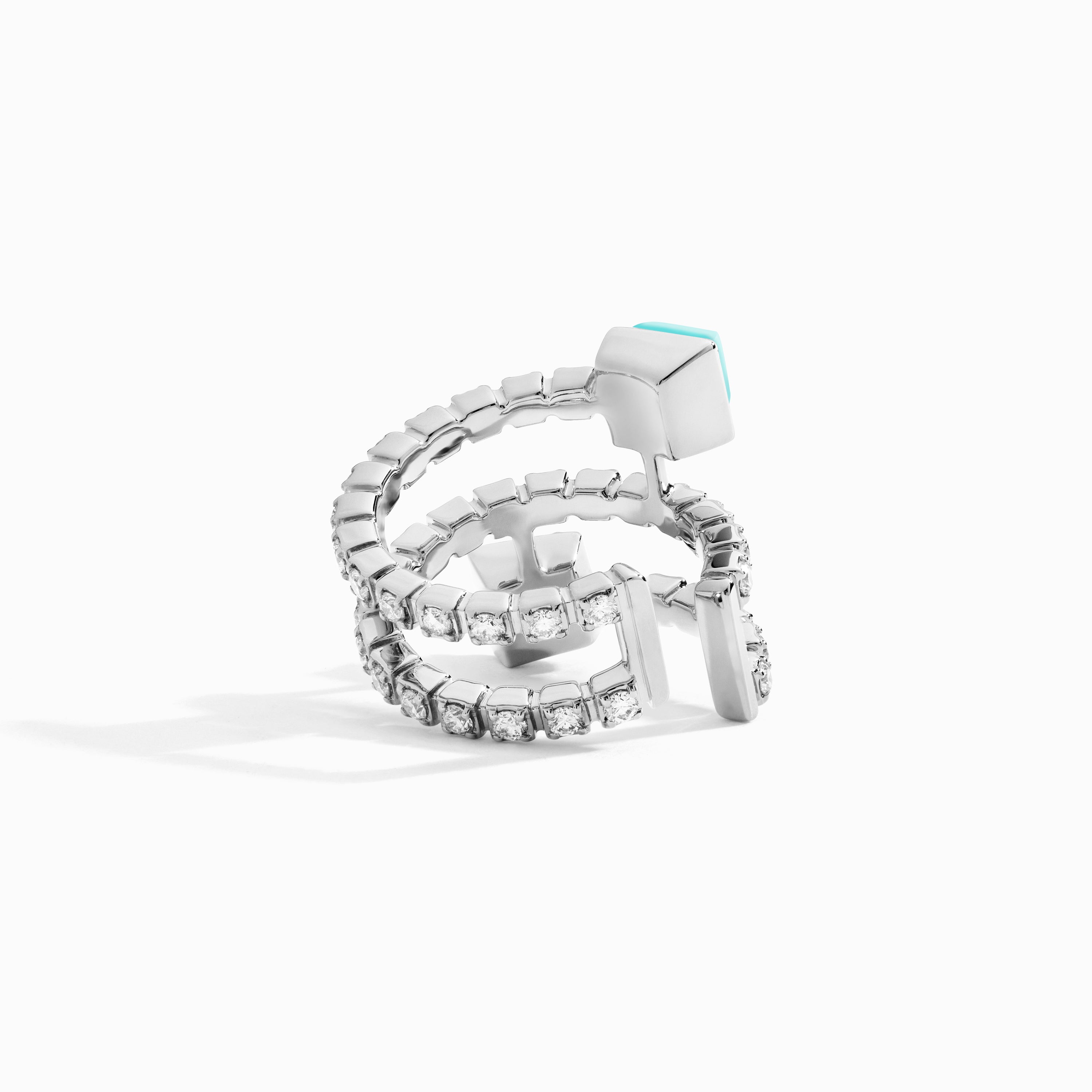 Cleo Lotus Twist Ear Cuff (Single L) — фото 7