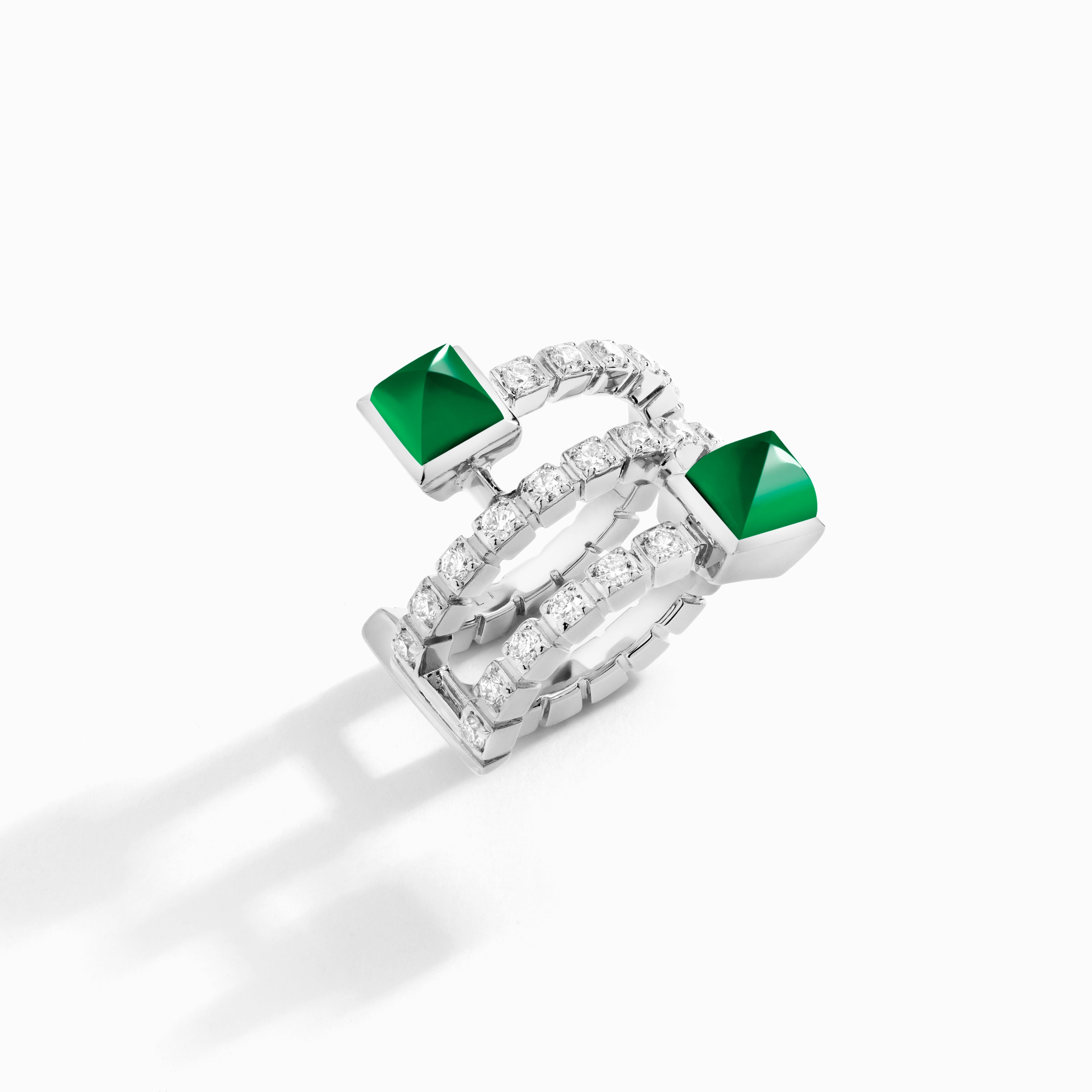 Cleo Lotus Twist Ear Cuff (Single L) — фото 8