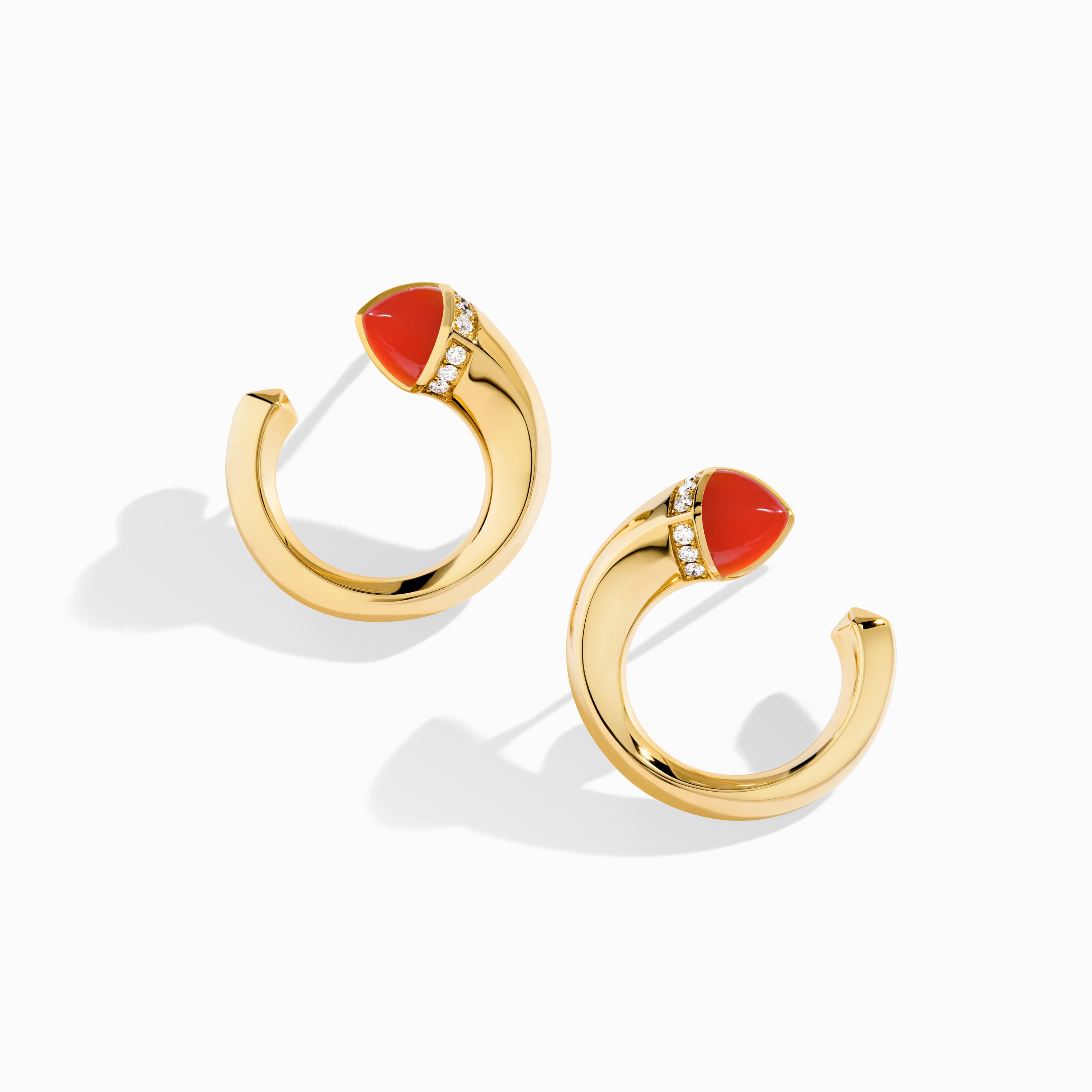 Cleo Venus Gold Midi Earrings — фото 1