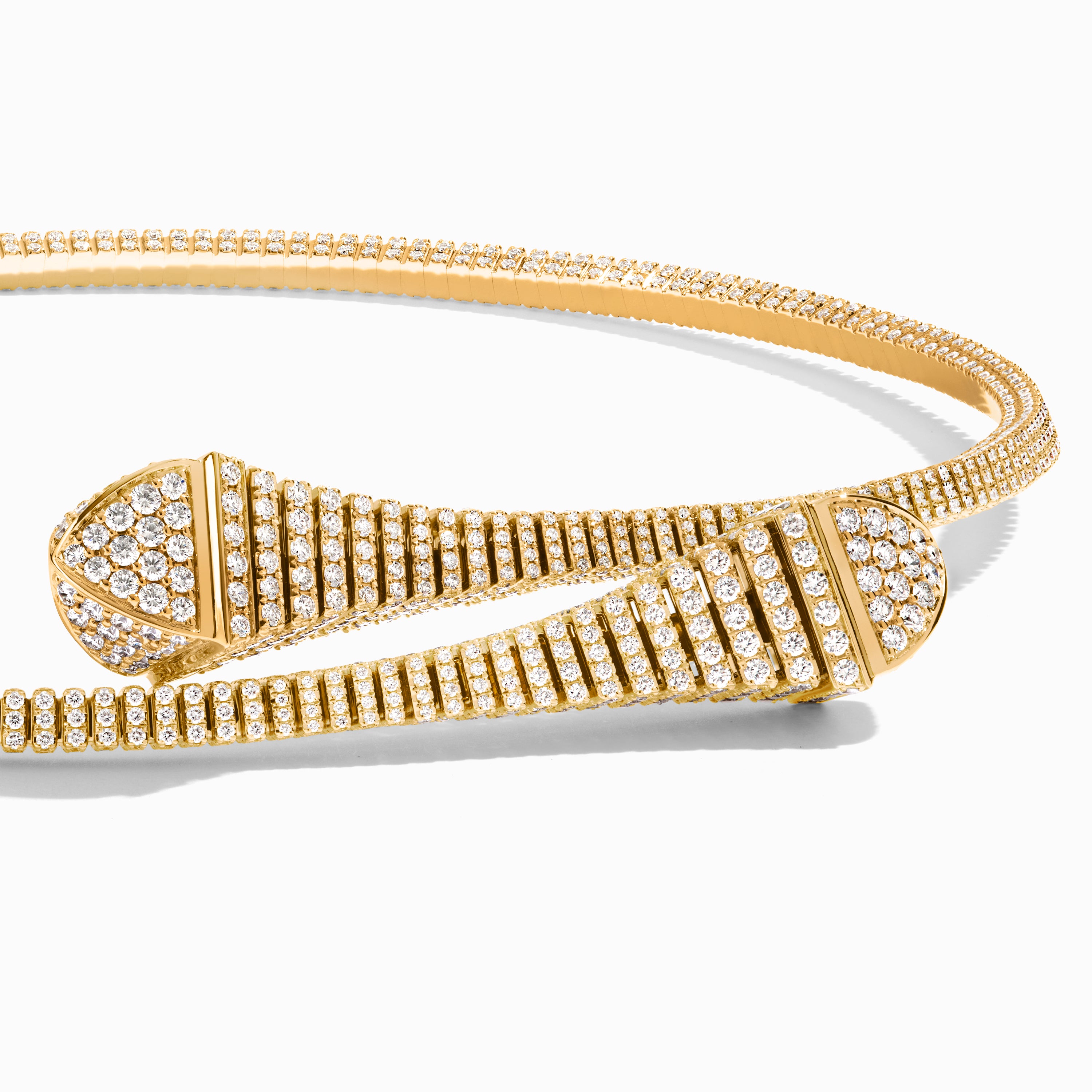 Cleo Rev Full Diamond Slip-On Necklace — фото 2