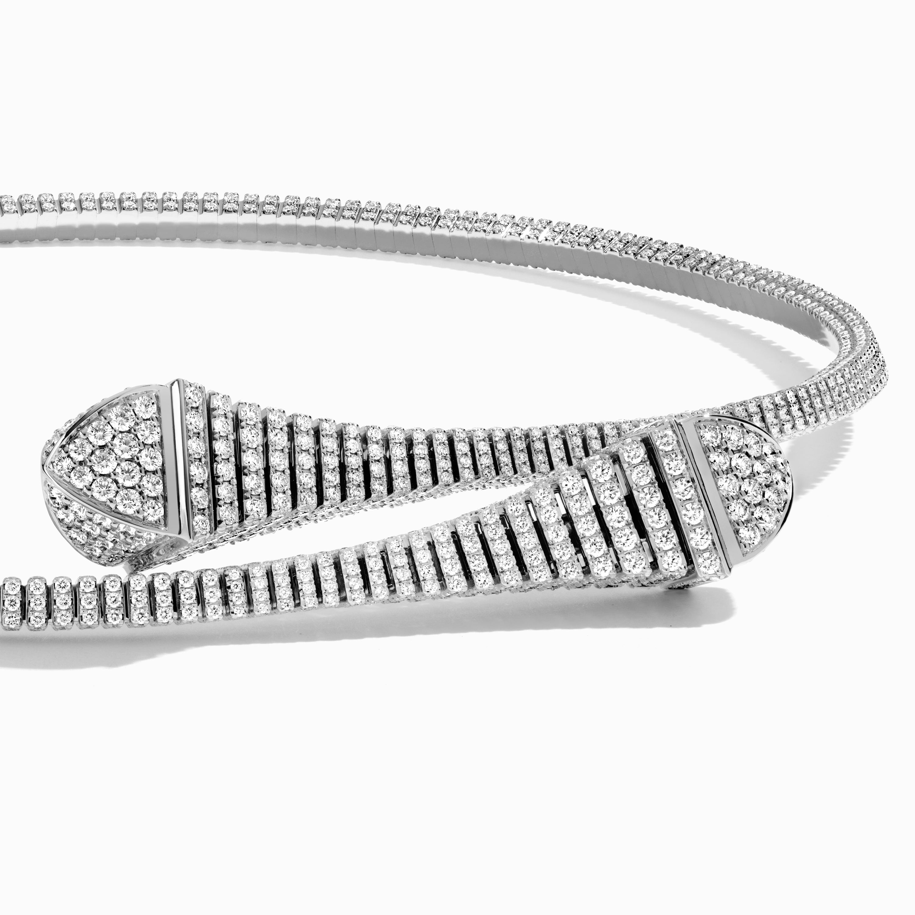 Cleo Rev Full Diamond Slip-On Necklace — фото 11