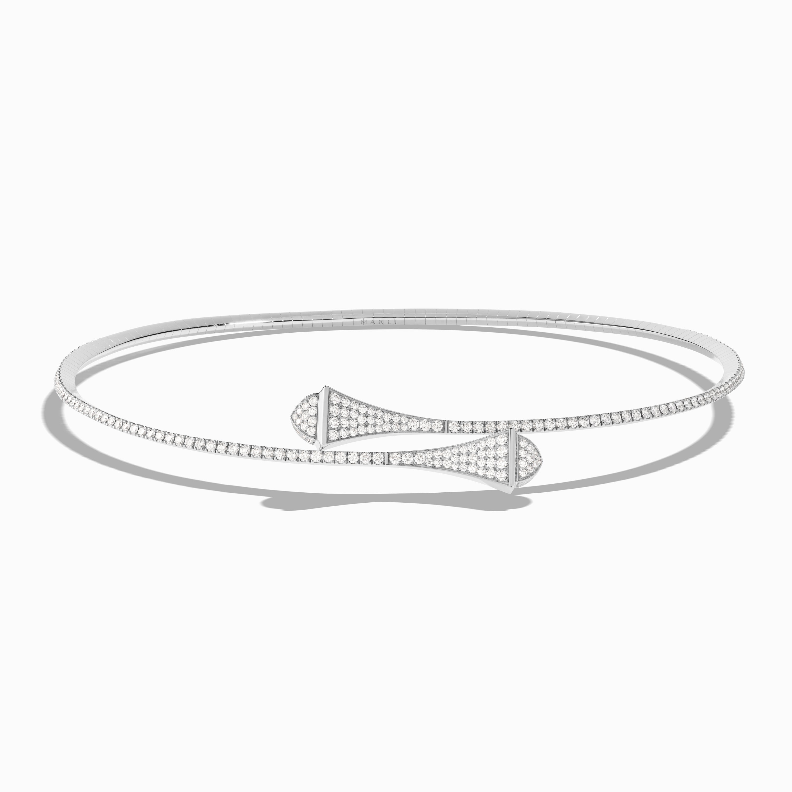 Cleo Full Diamond Slip-On Necklace