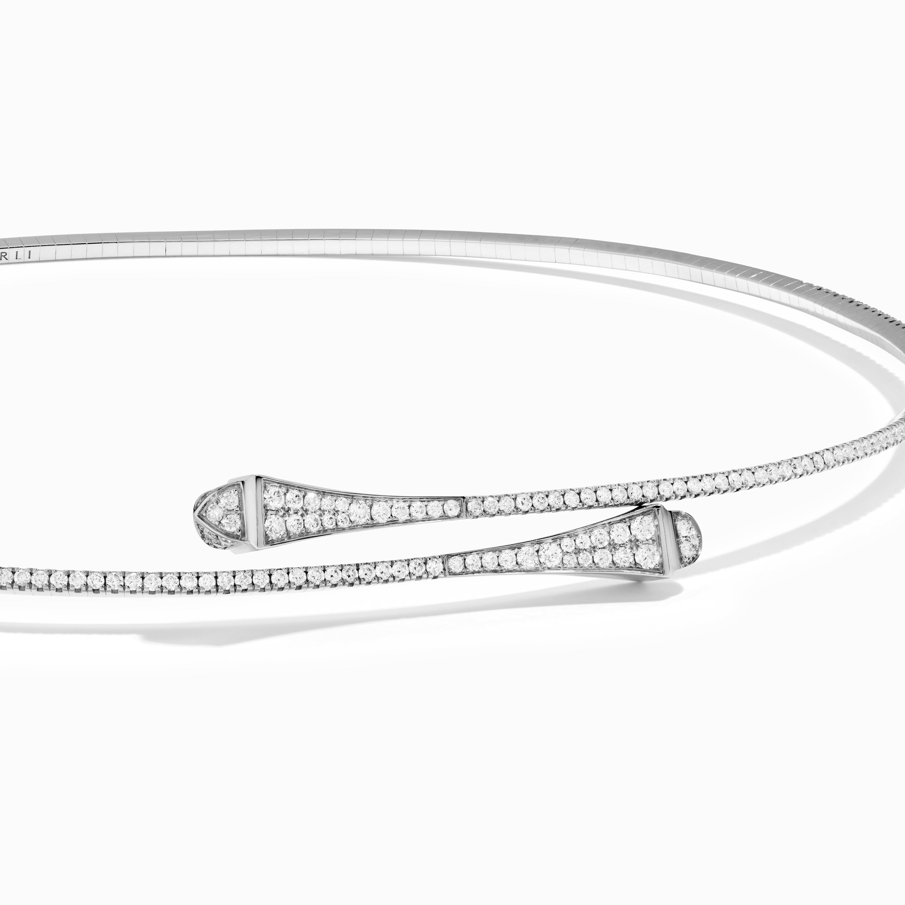 Cleo Full Diamond Slim Slip-On Necklace — фото 5