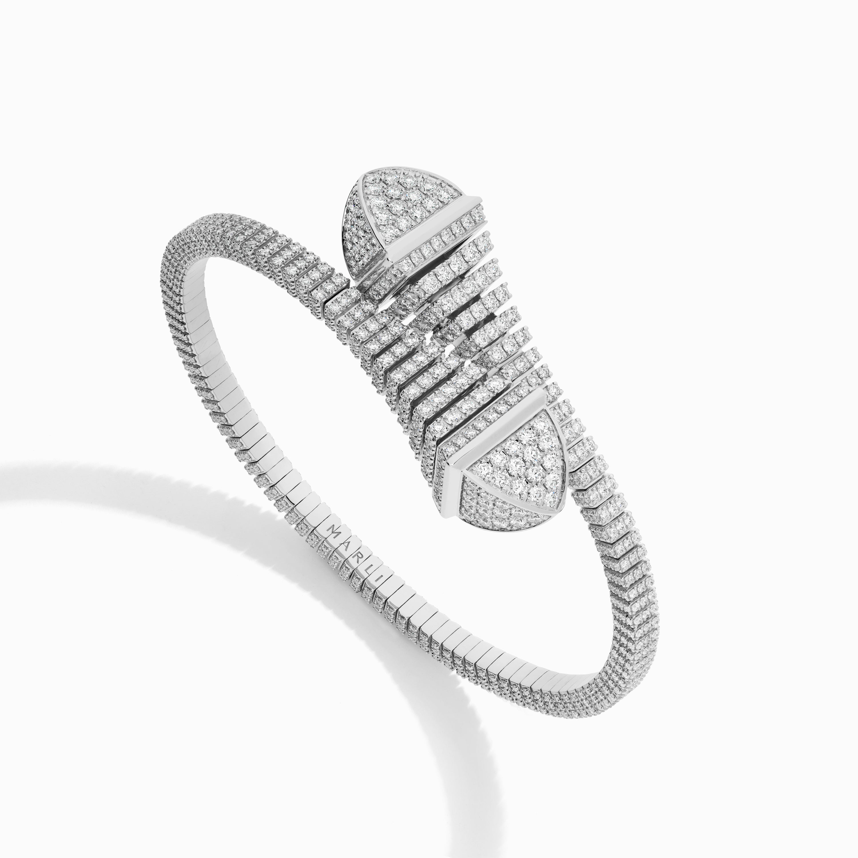 Cleo Rev Full Diamond Slip-On Bracelet