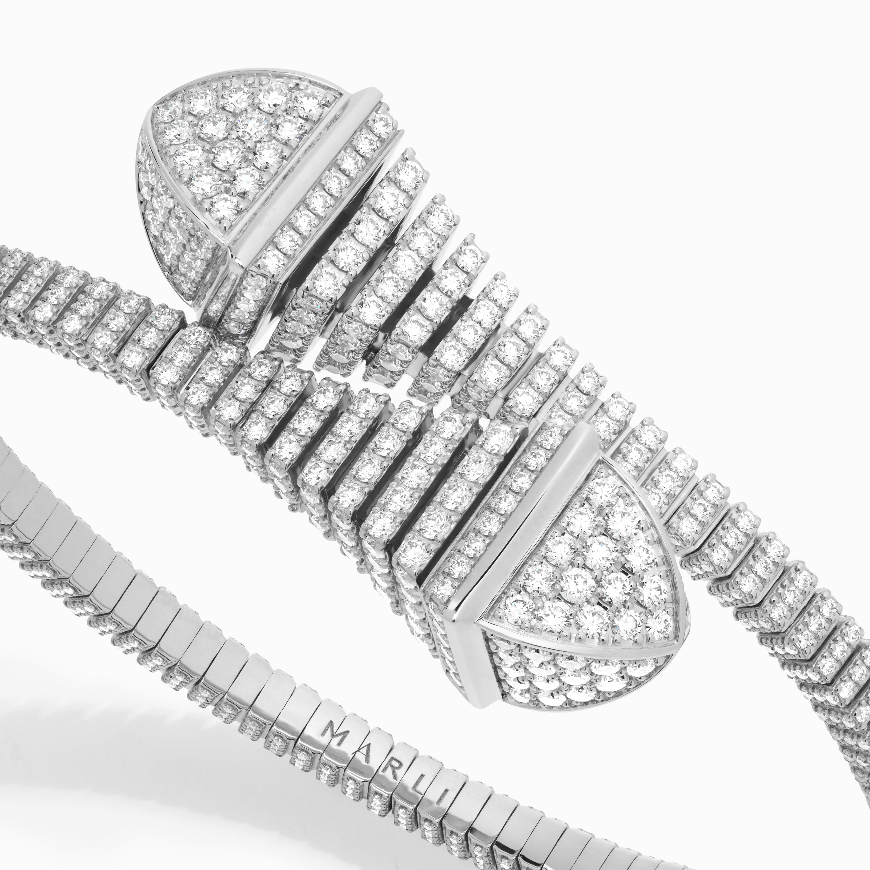 Cleo Rev Full Diamond Slip-On Bracelet — фото 9