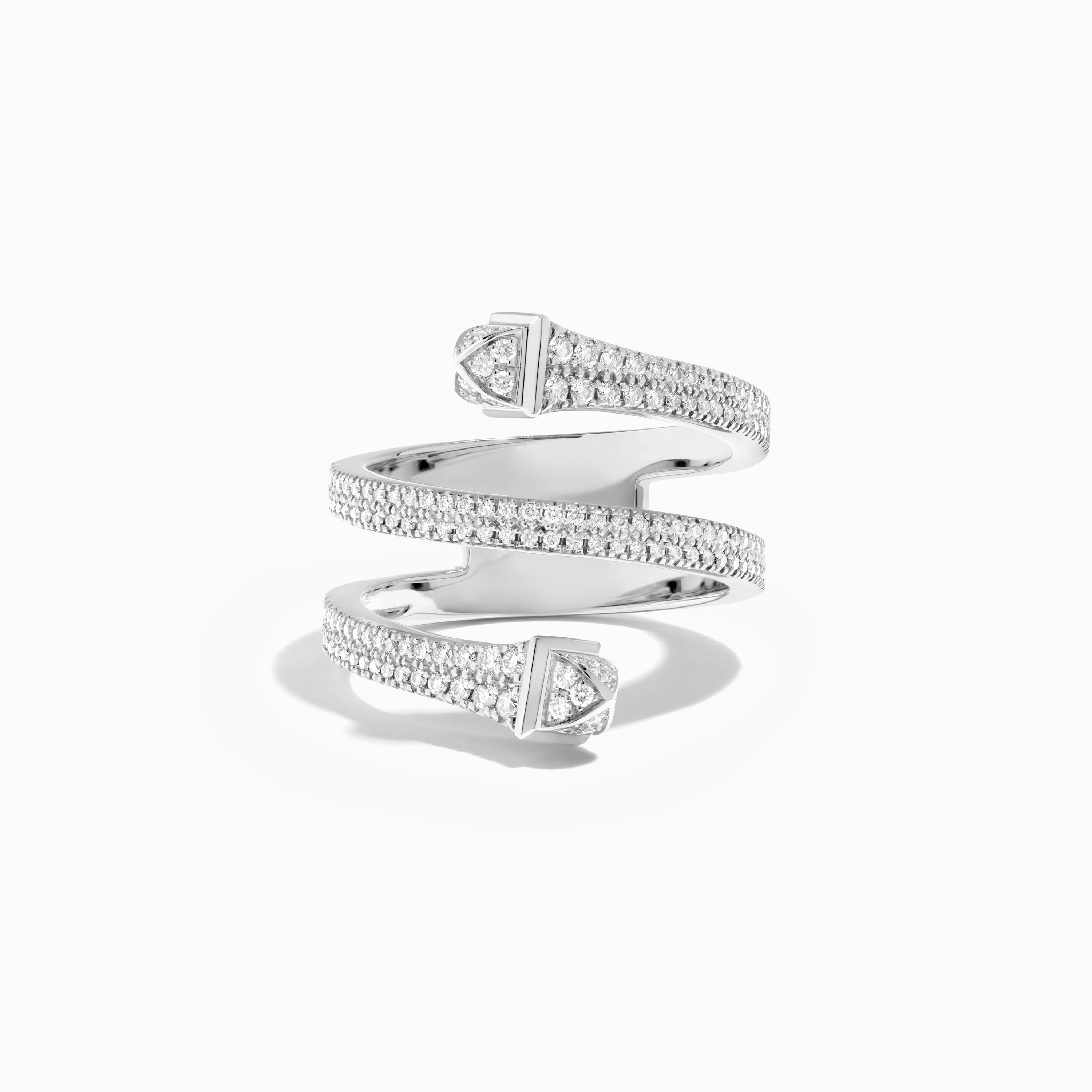 Cleo Full Diamond Twist Ring — фото 6