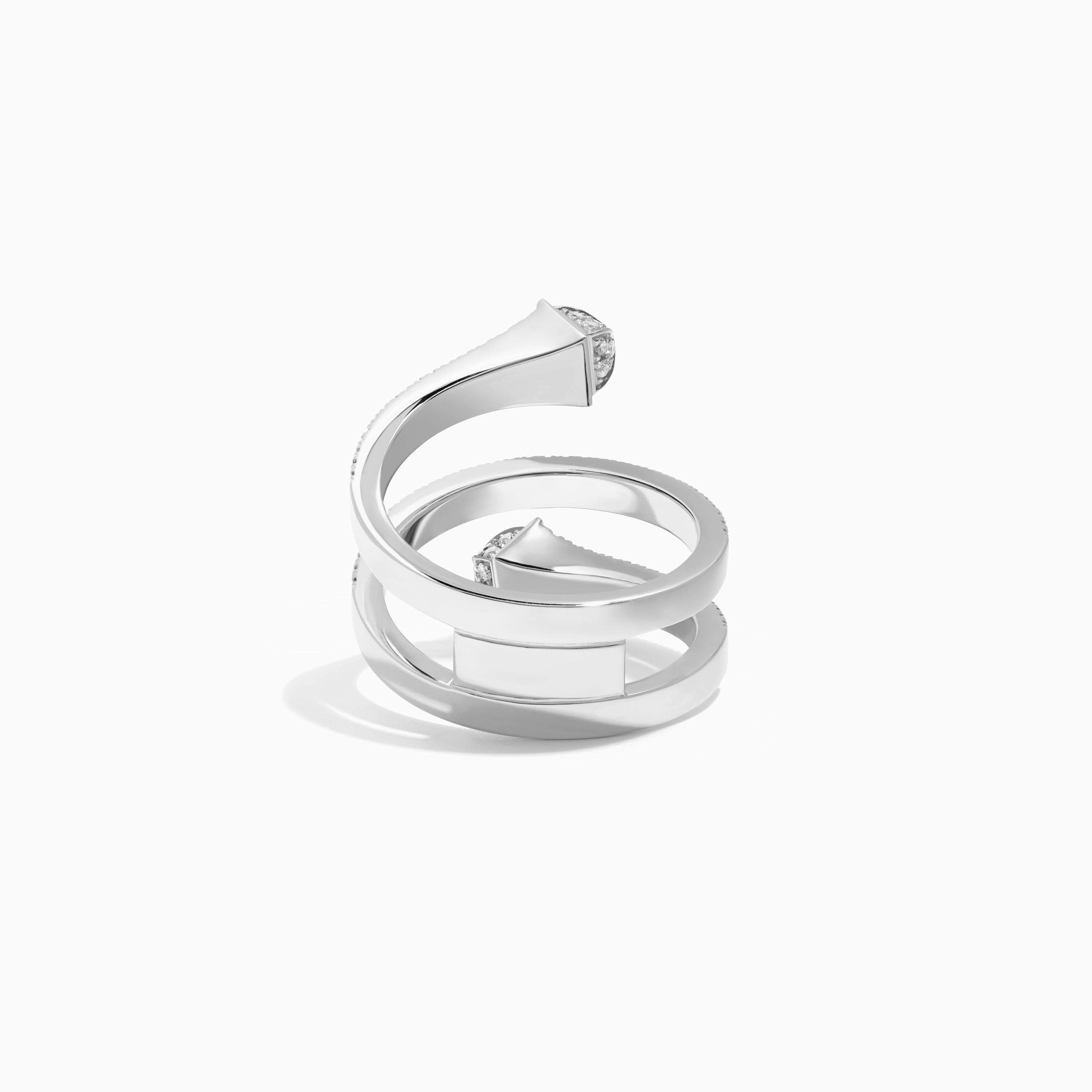 Cleo Full Diamond Twist Ring — фото 9