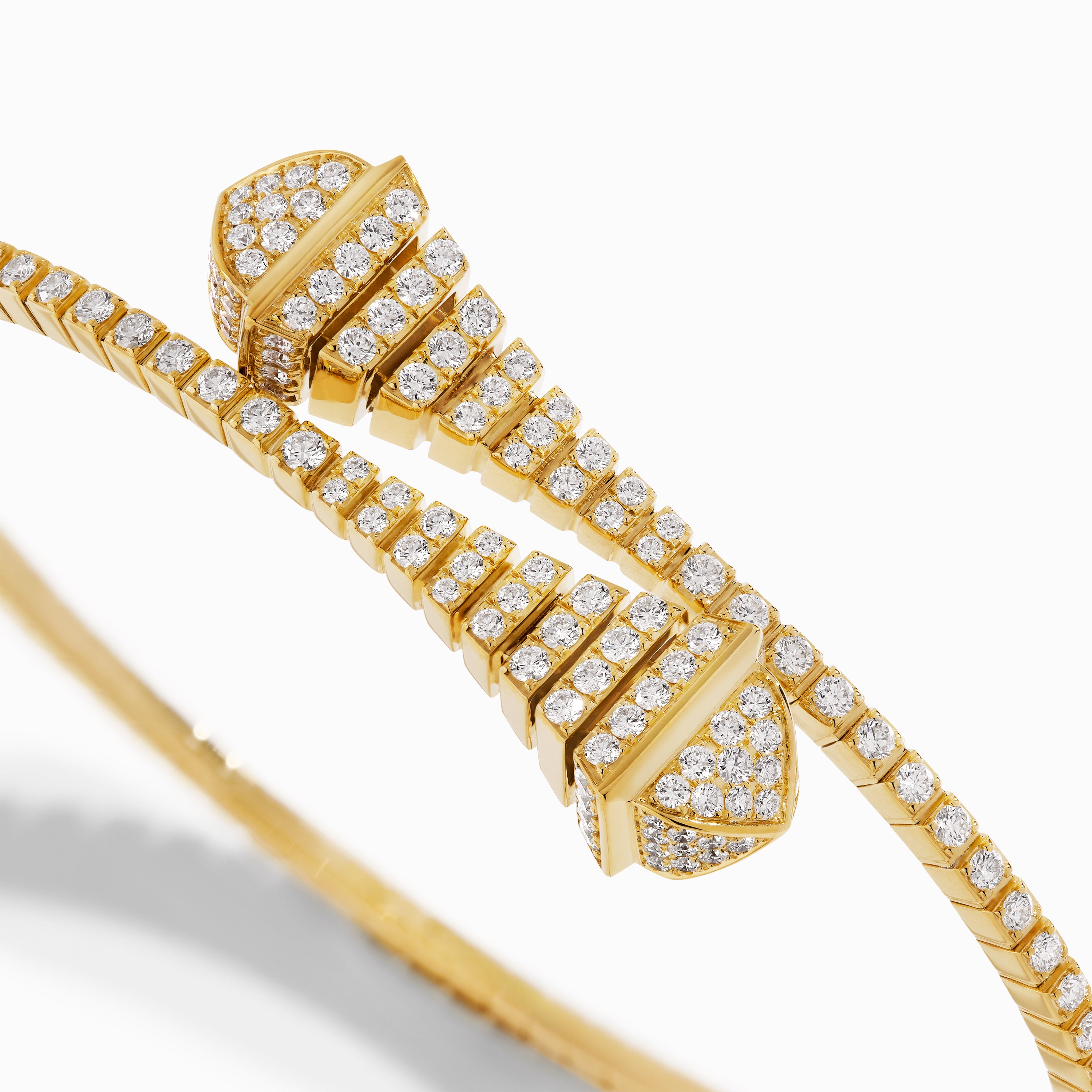 Cleo Rev Full Diamond Slim Slip-On Bracelet — фото 2