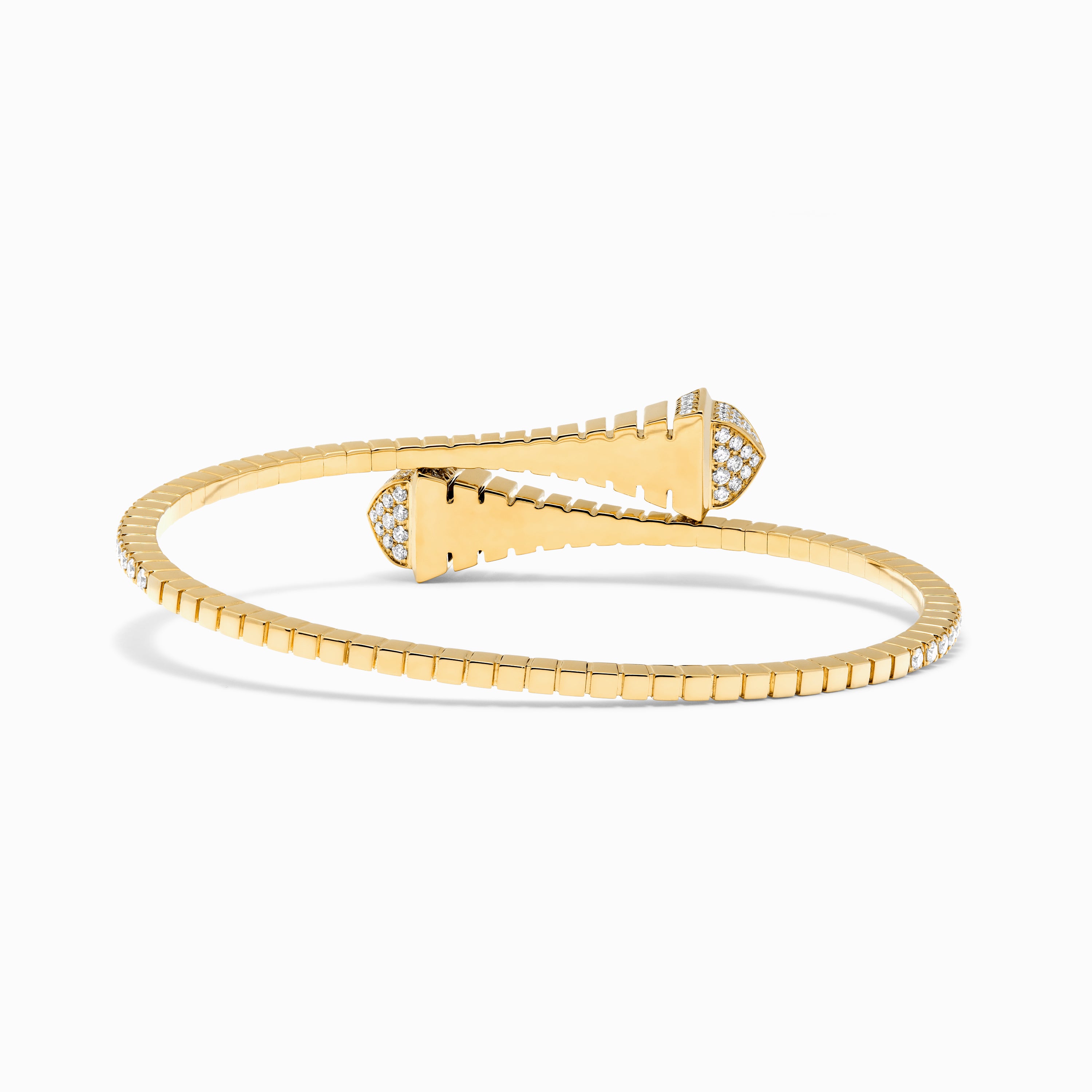Cleo Rev Full Diamond Slim Slip-On Bracelet — фото 3