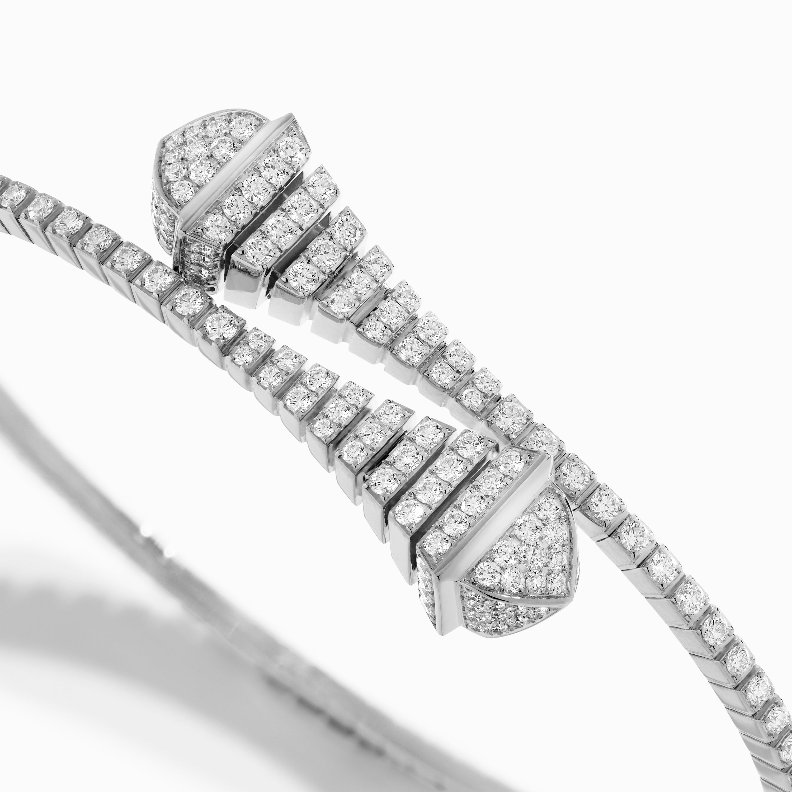 Cleo Rev Full Diamond Slim Slip-On Bracelet — фото 6