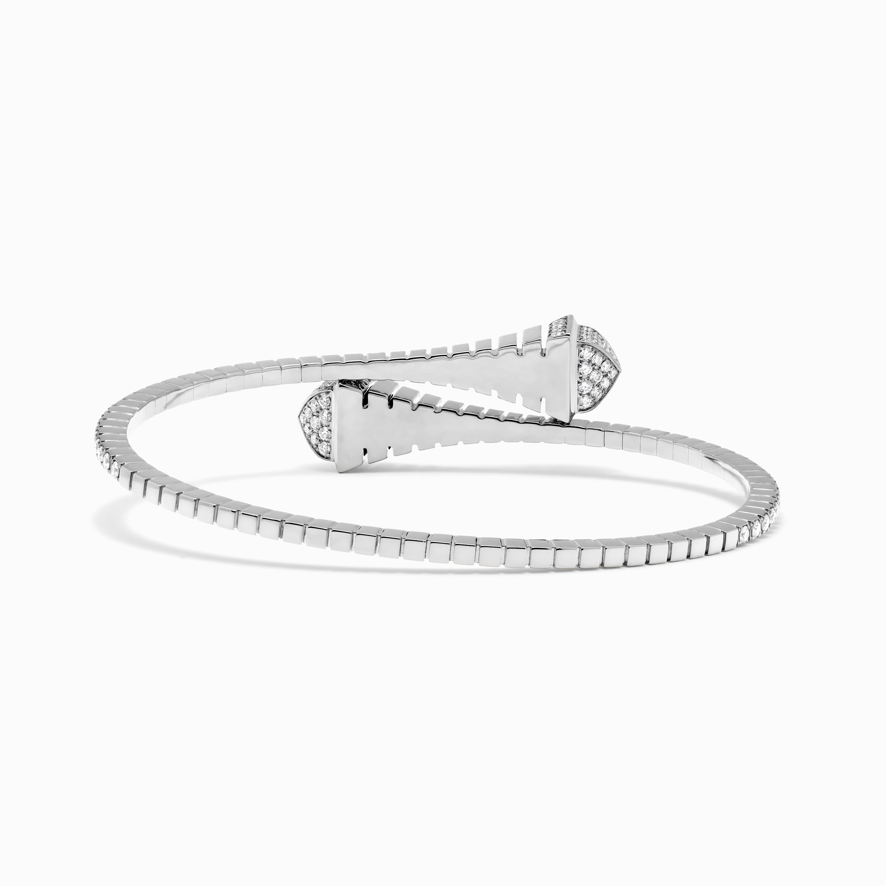 Cleo Rev Full Diamond Slim Slip-On Bracelet — фото 9