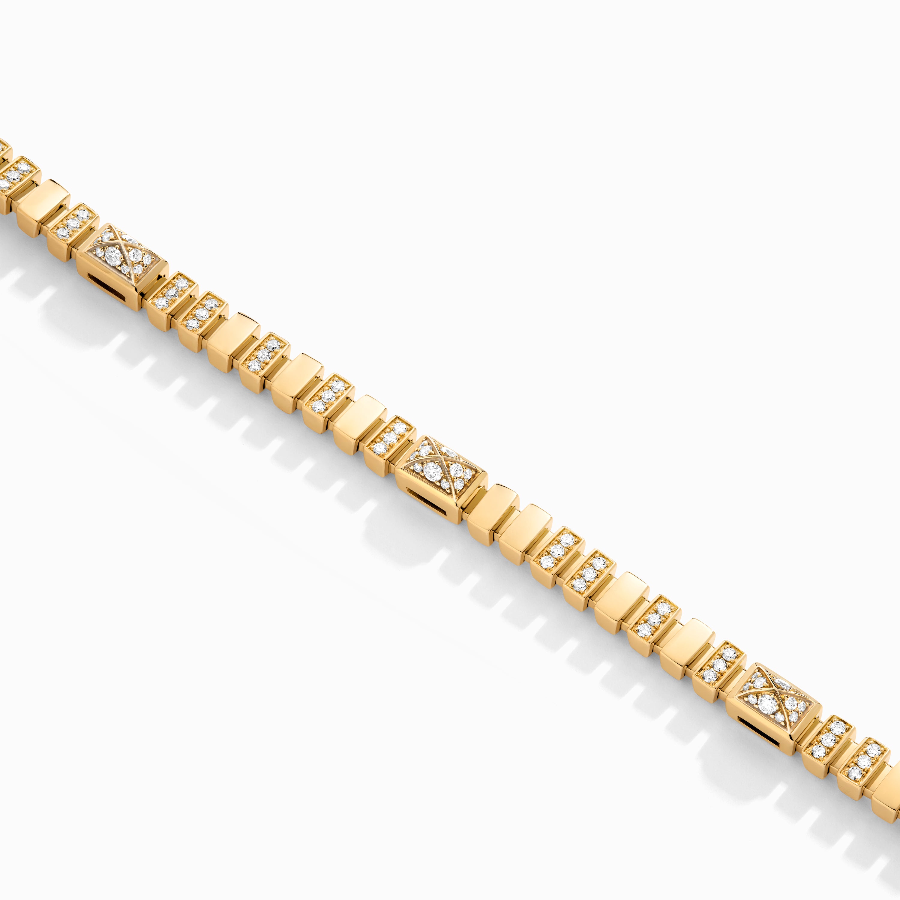 Cleo Link Full Diamond Bracelet — фото 2