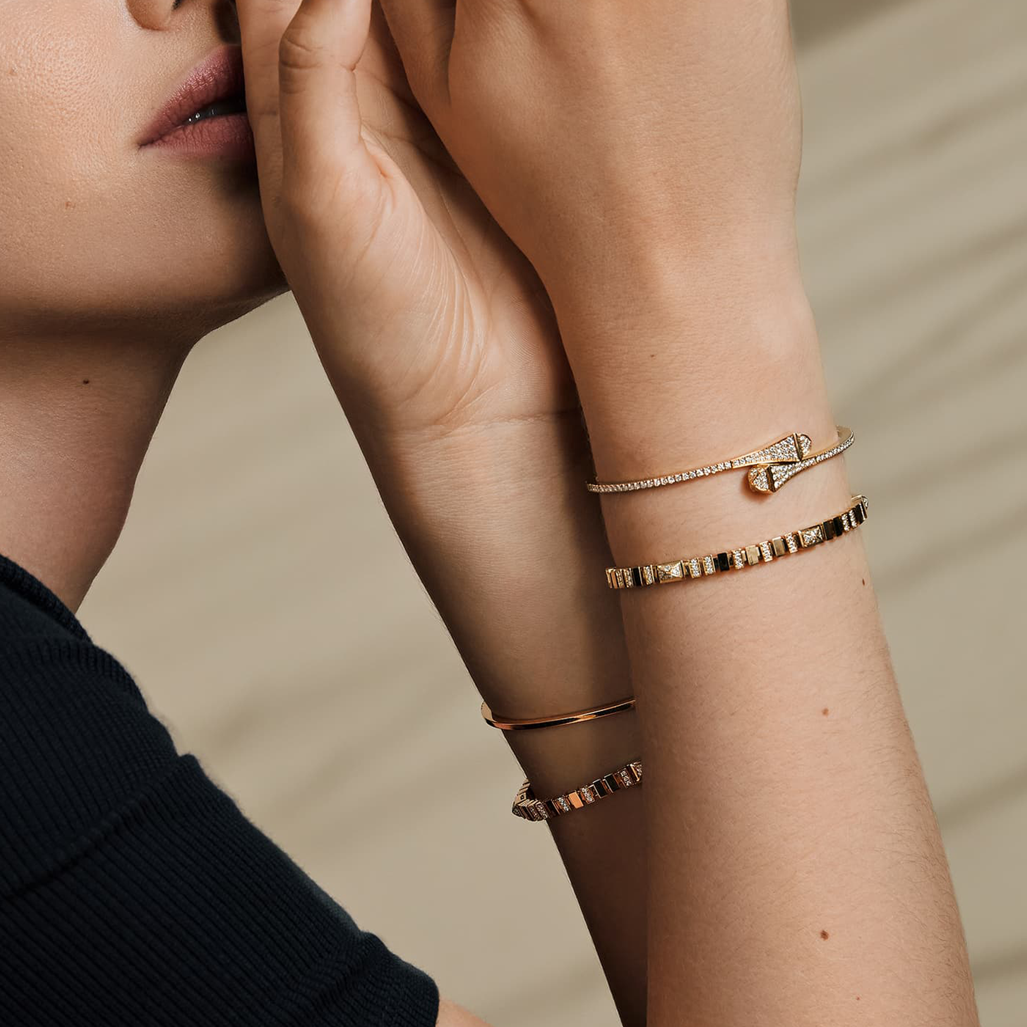 Cleo Link Full Diamond Bracelet — фото 4