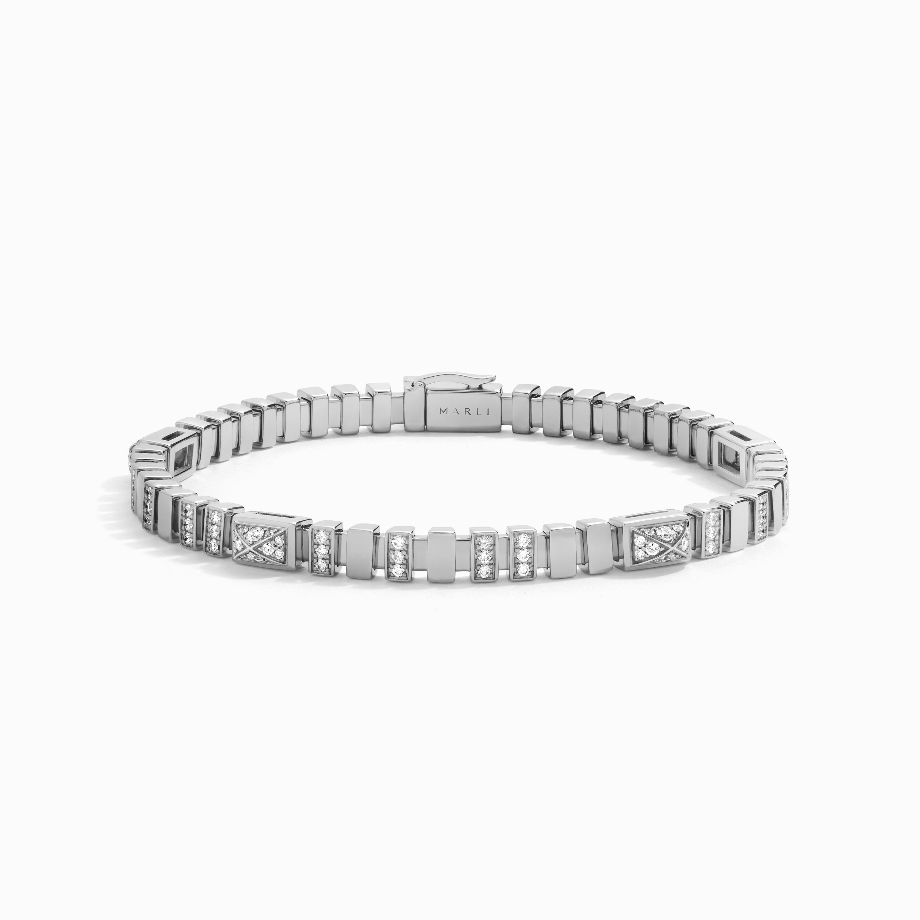 Cleo Link Full Diamond Bracelet — фото 13