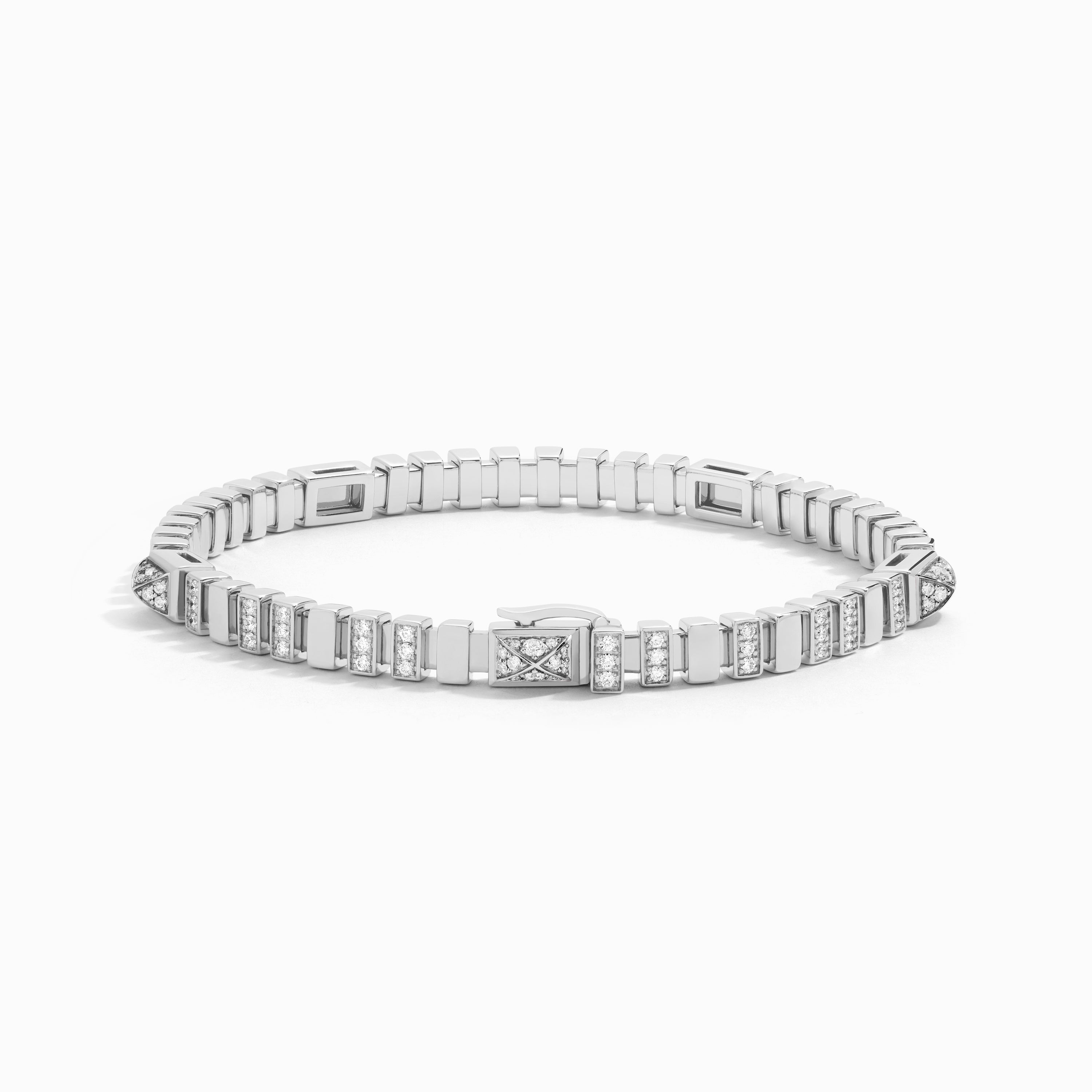 Cleo Link Full Diamond Bracelet — фото 11