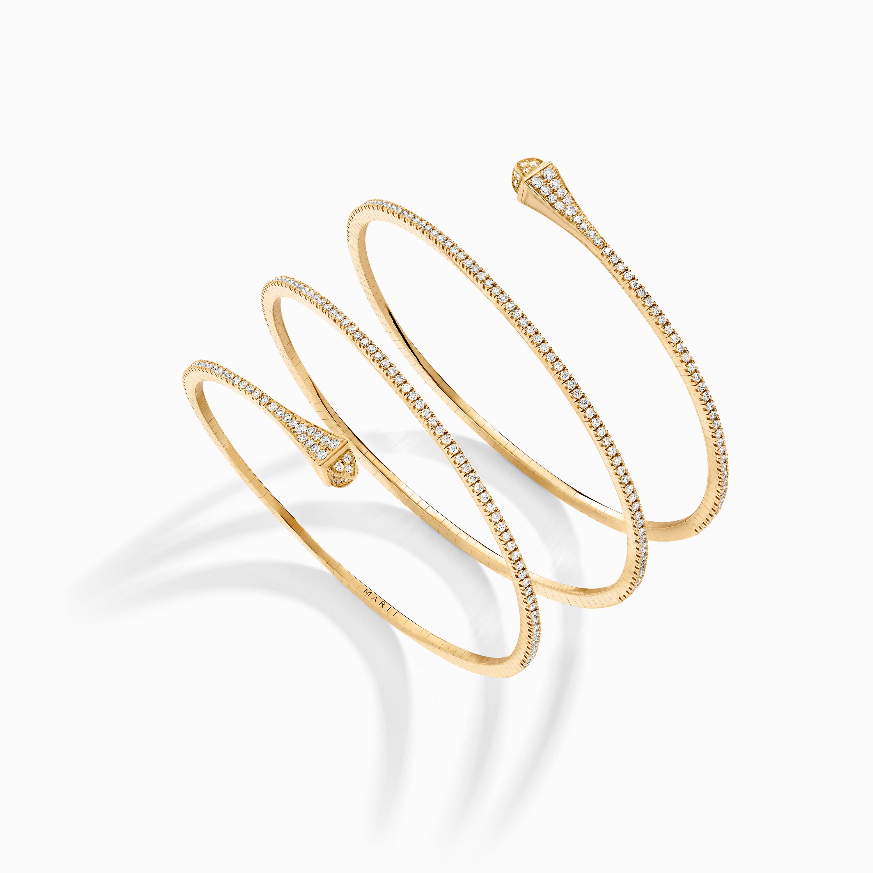 Cleo Full Diamond Twist Bracelet