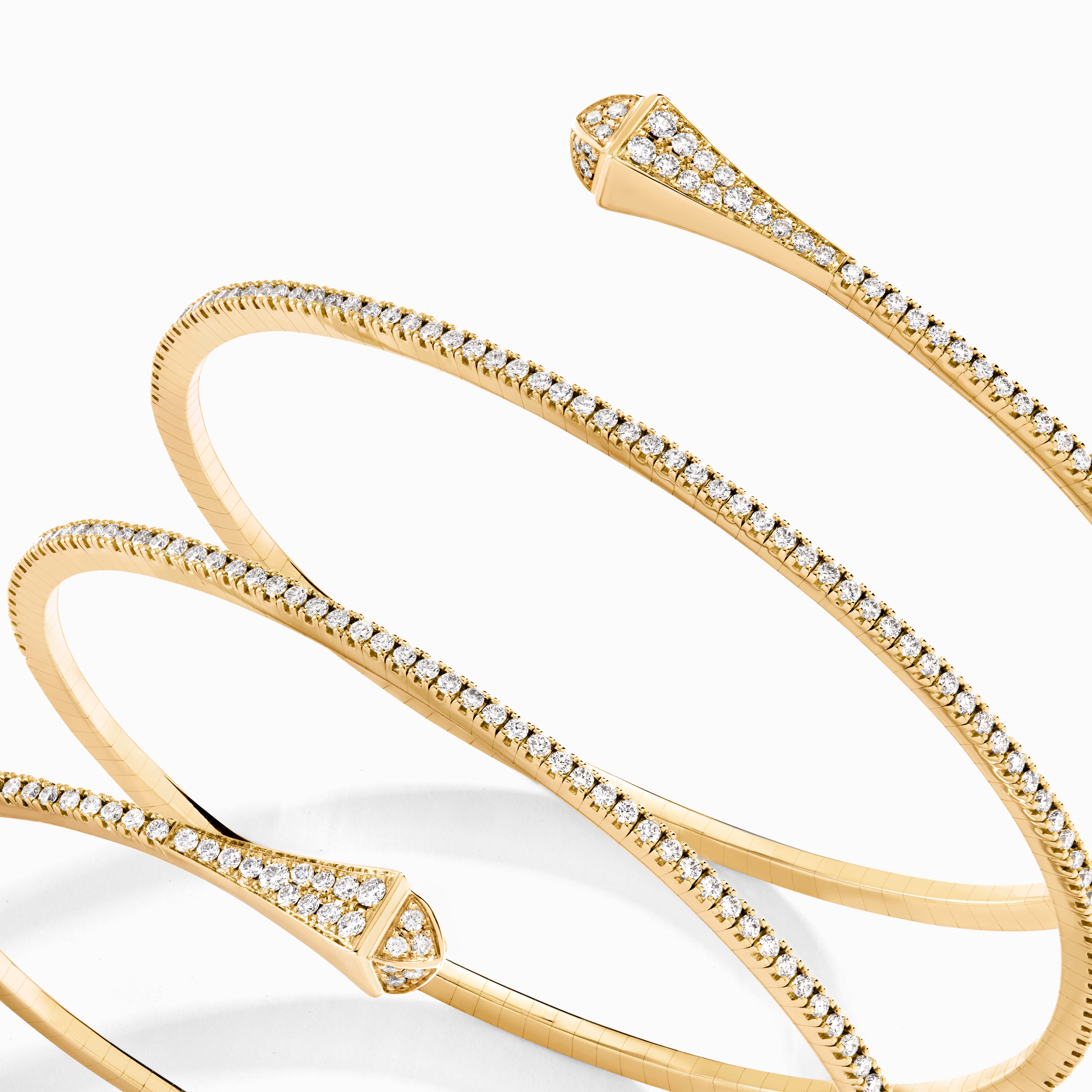 Cleo Full Diamond Twist Bracelet — фото 3