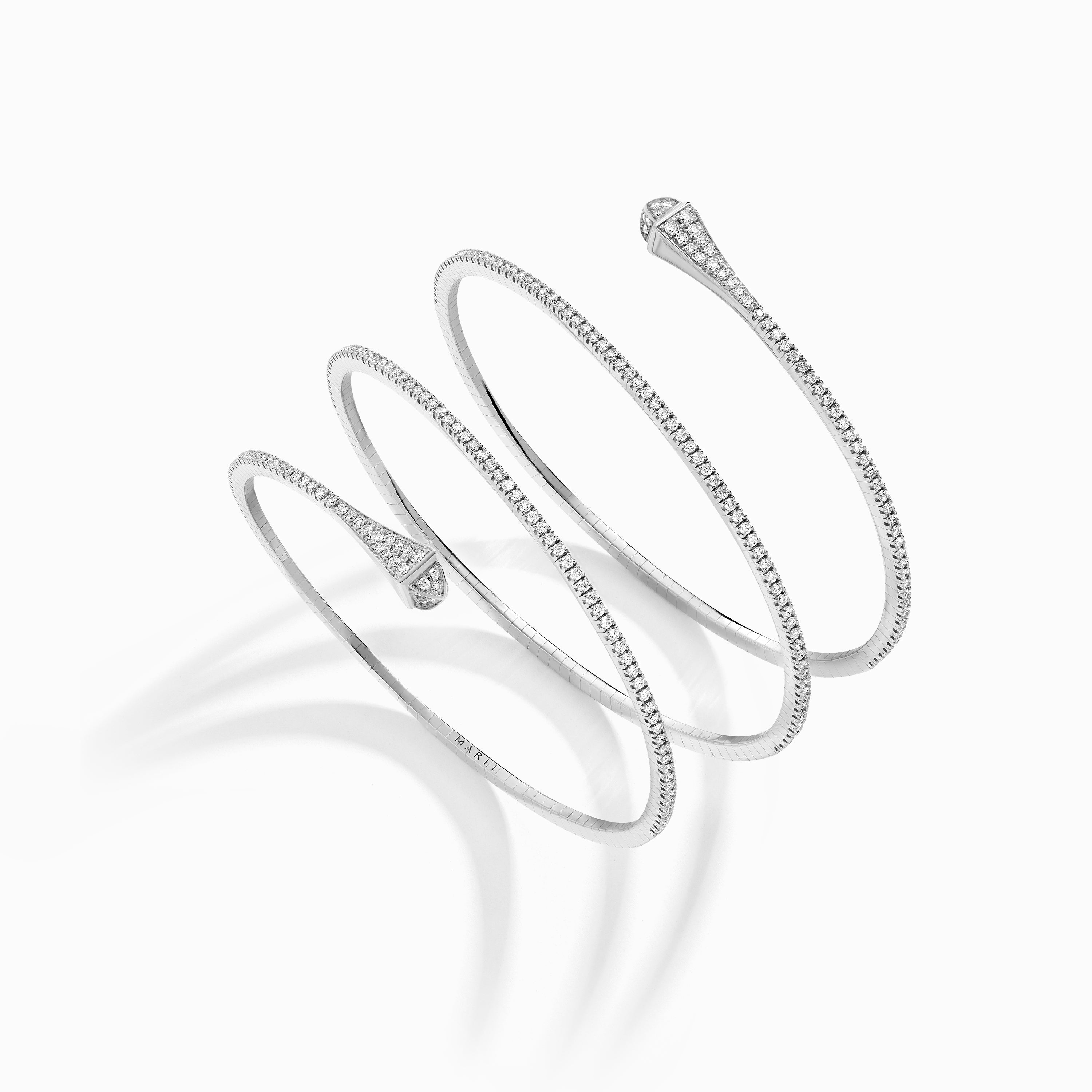 Cleo Full Diamond Twist Bracelet — фото 10