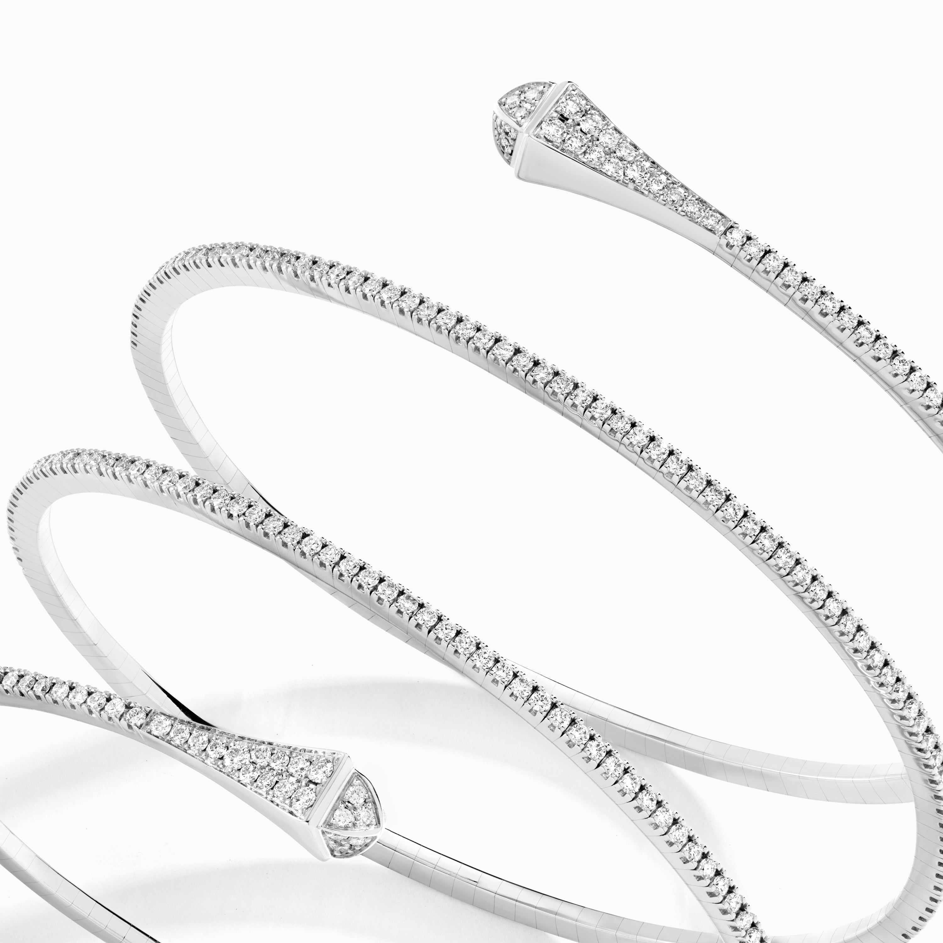 Cleo Full Diamond Twist Bracelet — фото 8