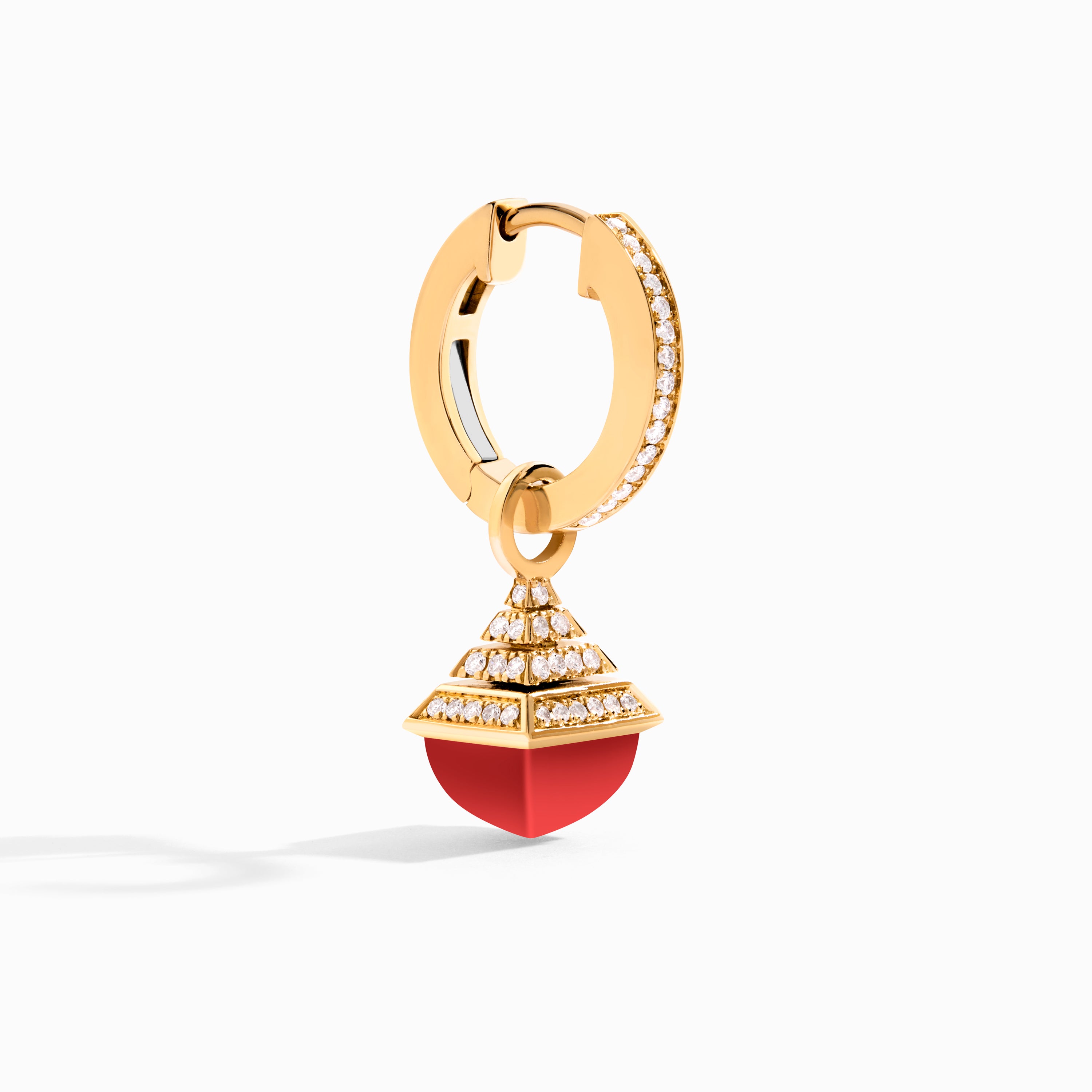 Cleo Rev Mini Diamond Drop Earrings — фото 26
