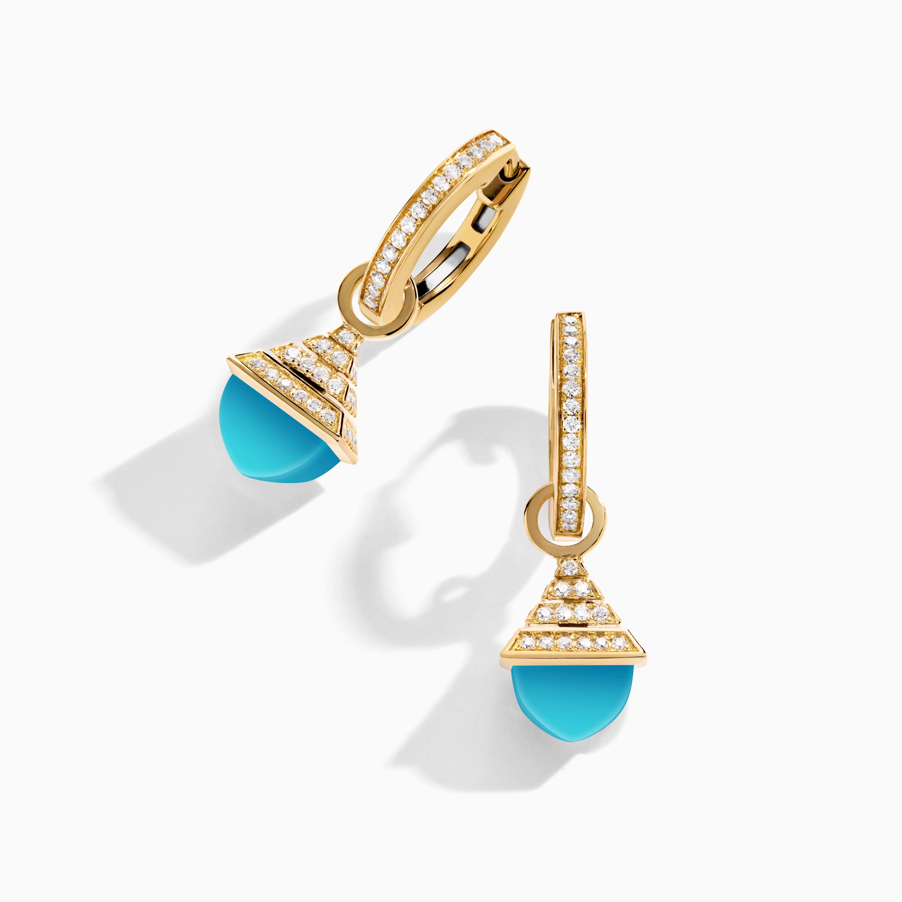 Cleo Rev Mini Diamond Drop Earrings — фото 28