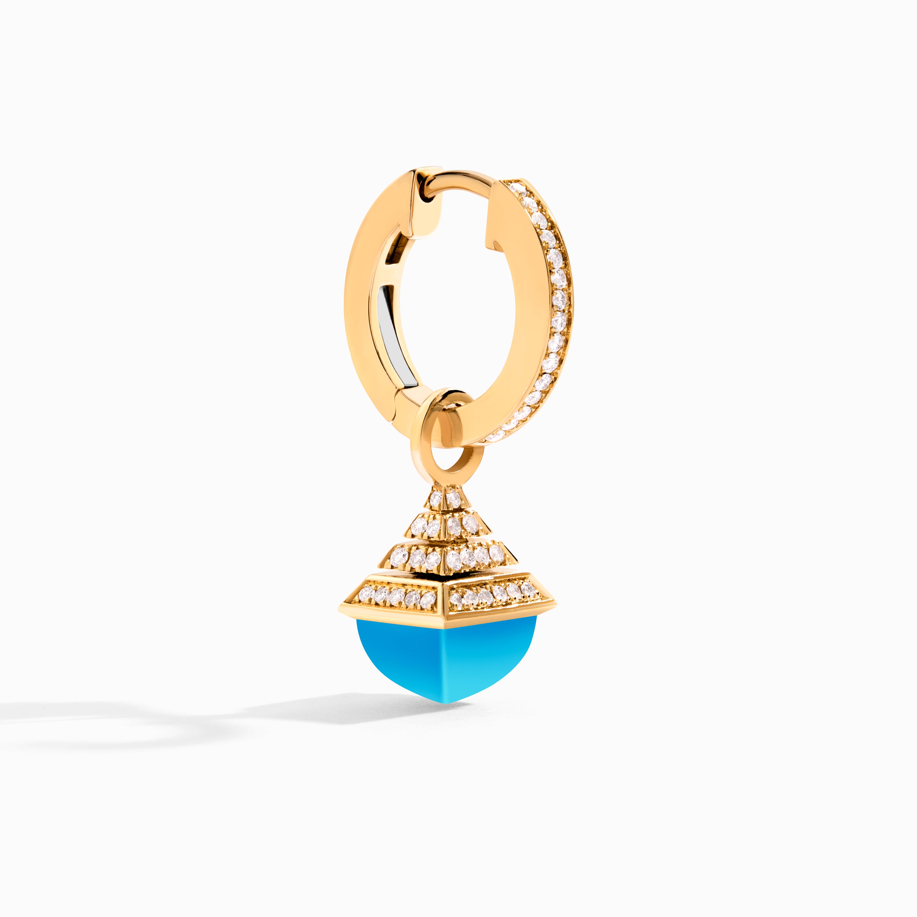 Cleo Rev Mini Diamond Drop Earrings — фото 29