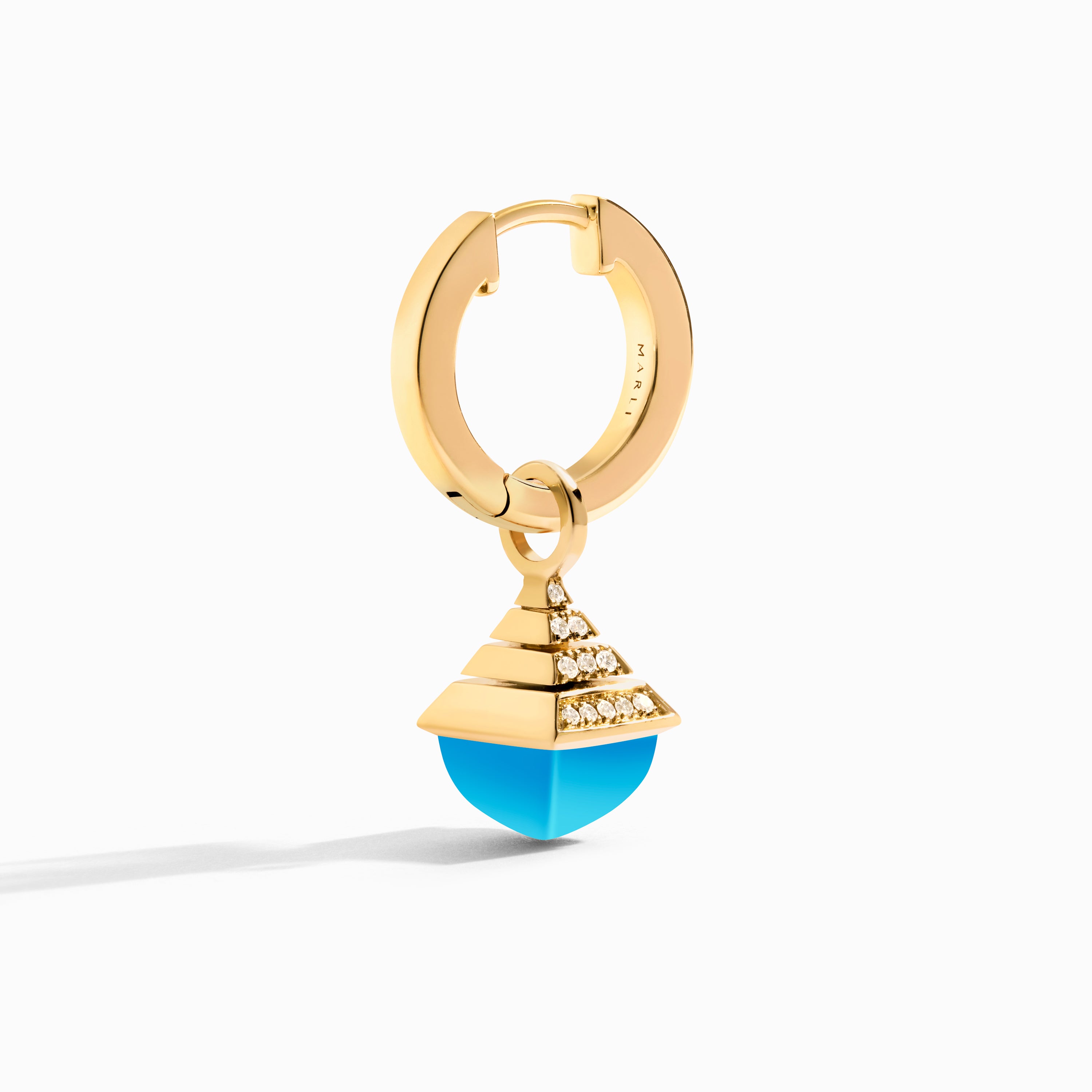 Cleo Rev Mini Diamond Drop Earrings — фото 30