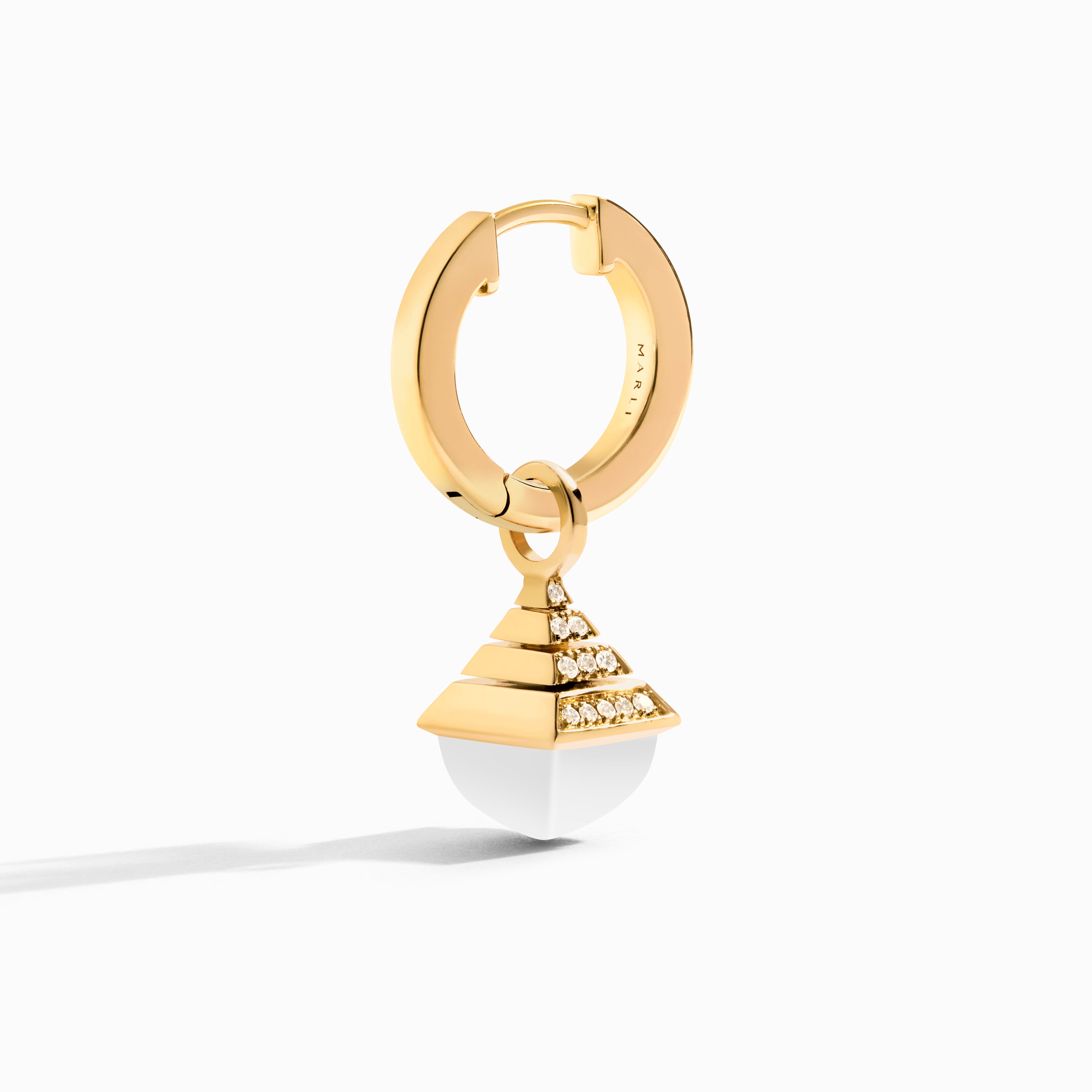 Cleo Rev Mini Diamond Drop Earrings — фото 33