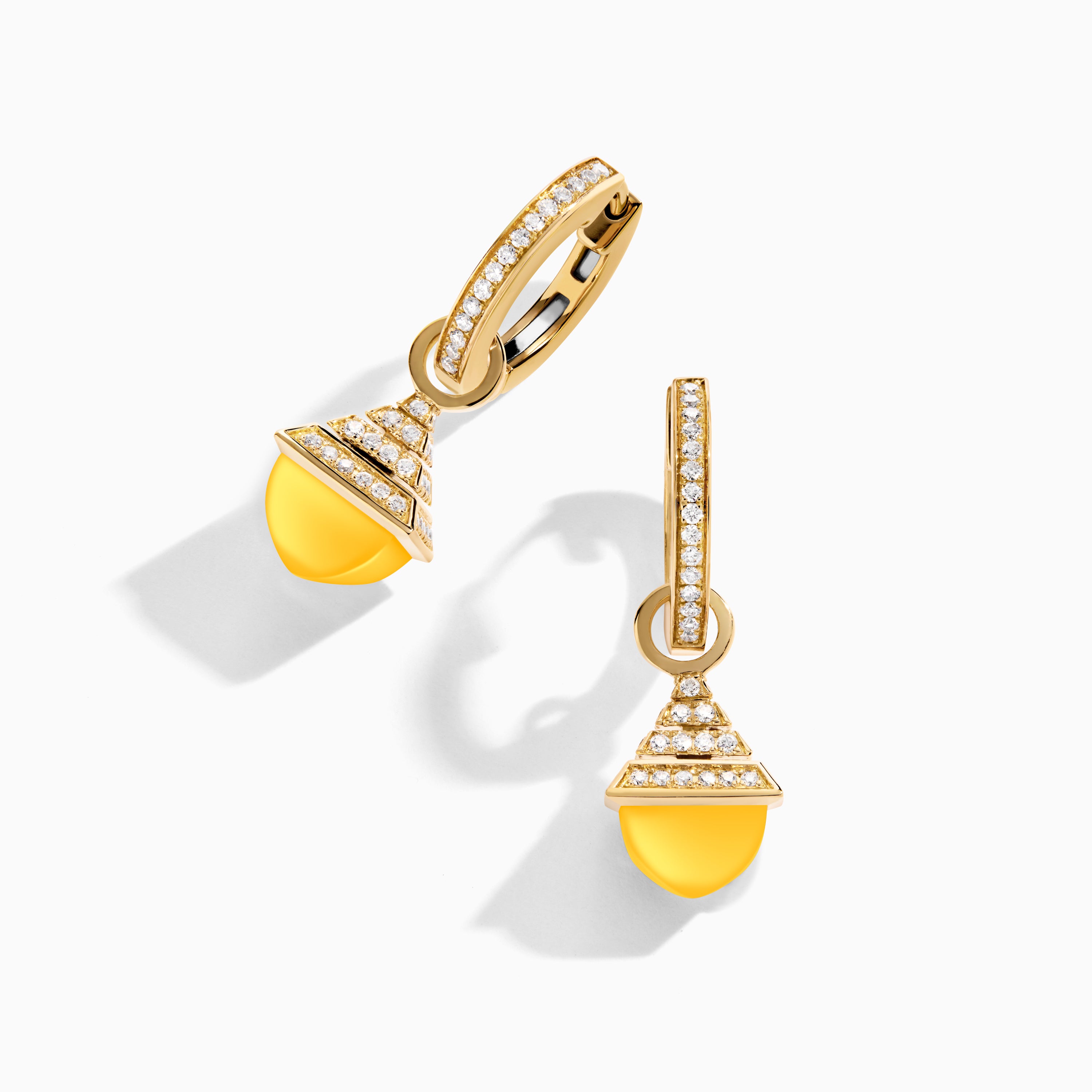 Cleo Rev Mini Diamond Drop Earrings — фото 34