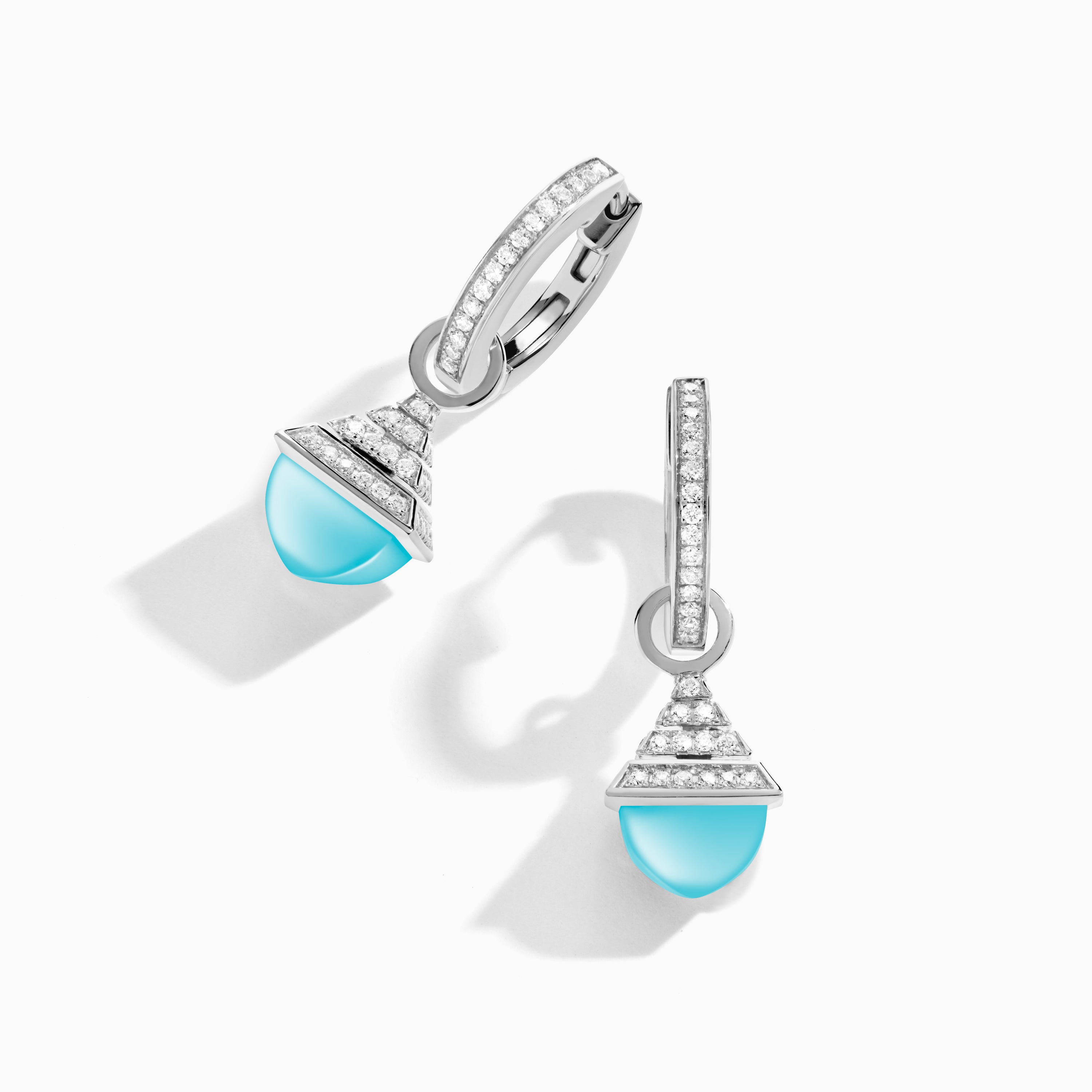 Cleo Rev Mini Diamond Drop Earrings — фото 90
