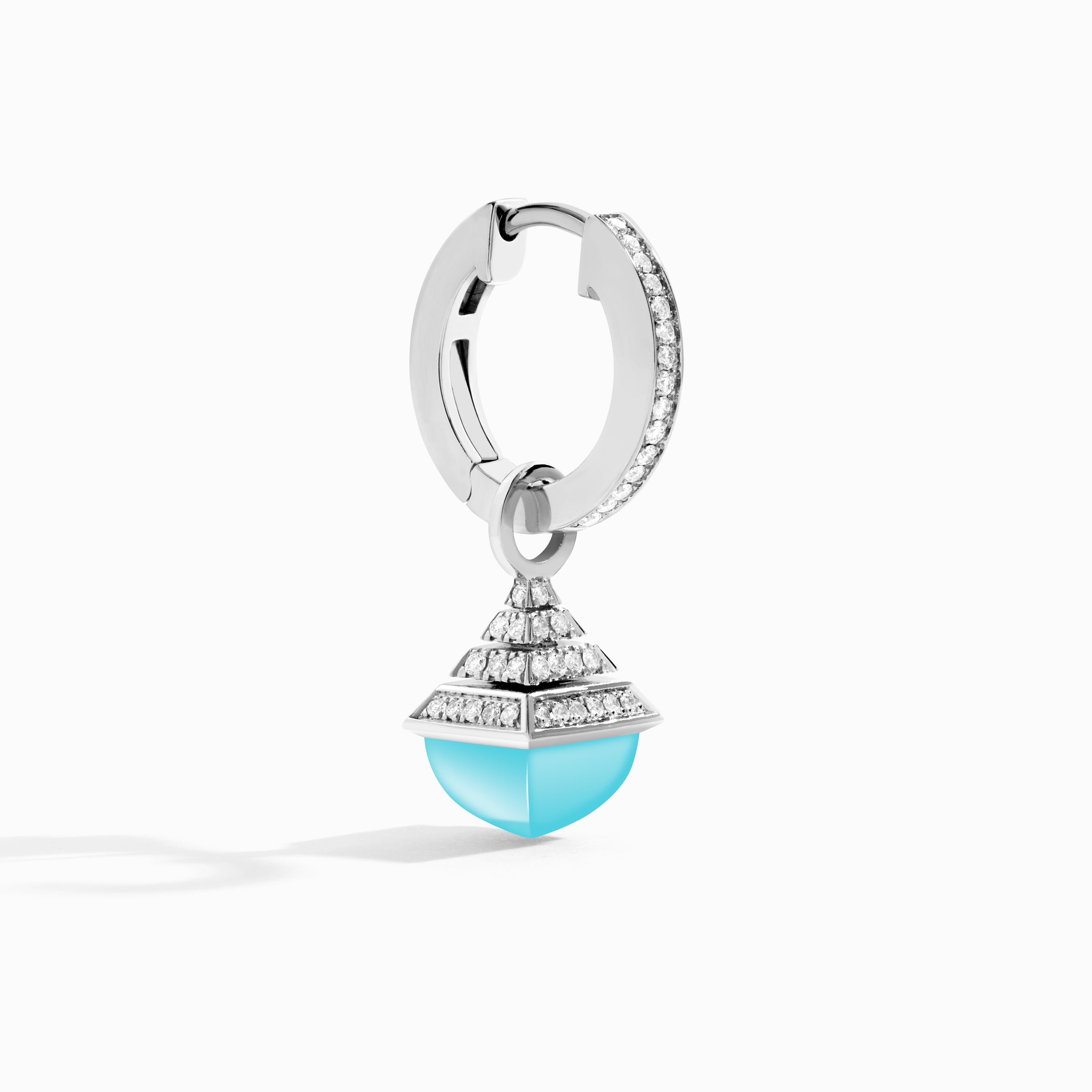 Cleo Rev Mini Diamond Drop Earrings — фото 92