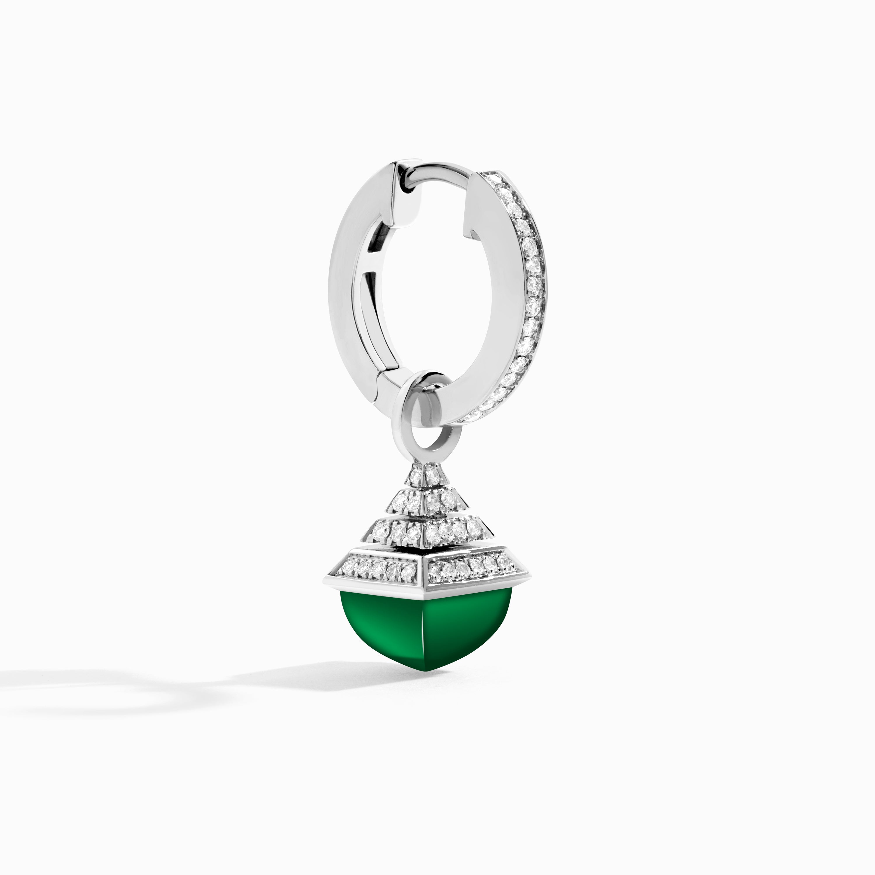 Cleo Rev Mini Diamond Drop Earrings — фото 97