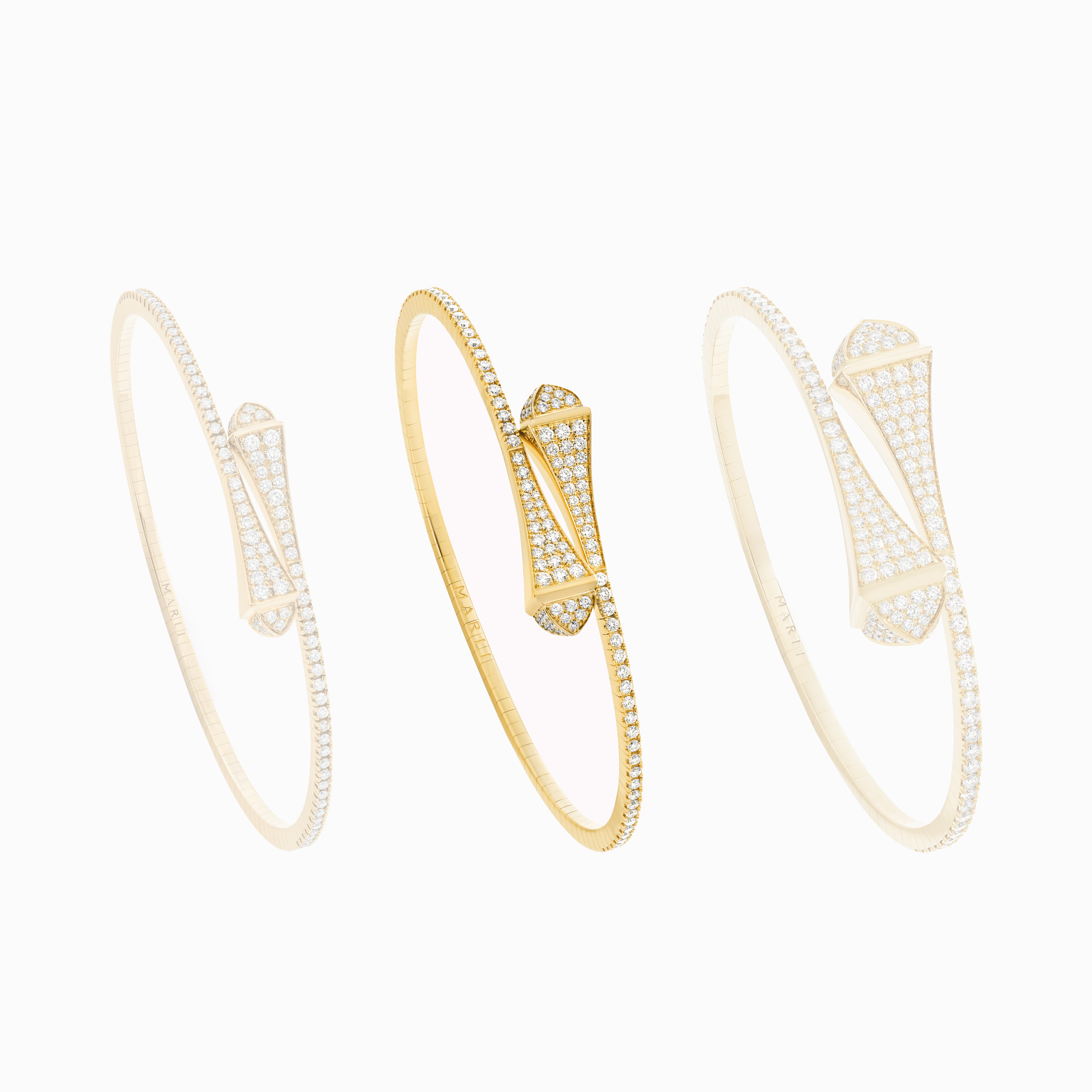 Cleo Full Diamond Midi Slip-On Bracelet — фото 4