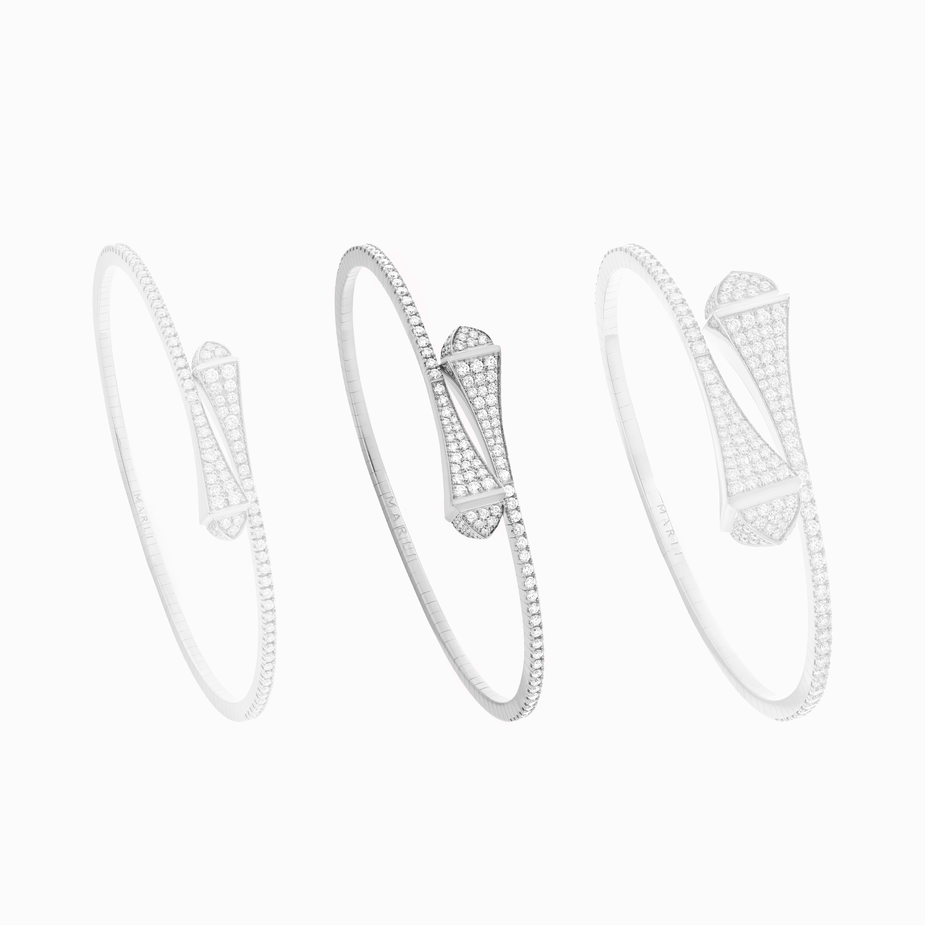 Cleo Full Diamond Midi Slip-On Bracelet — фото 14