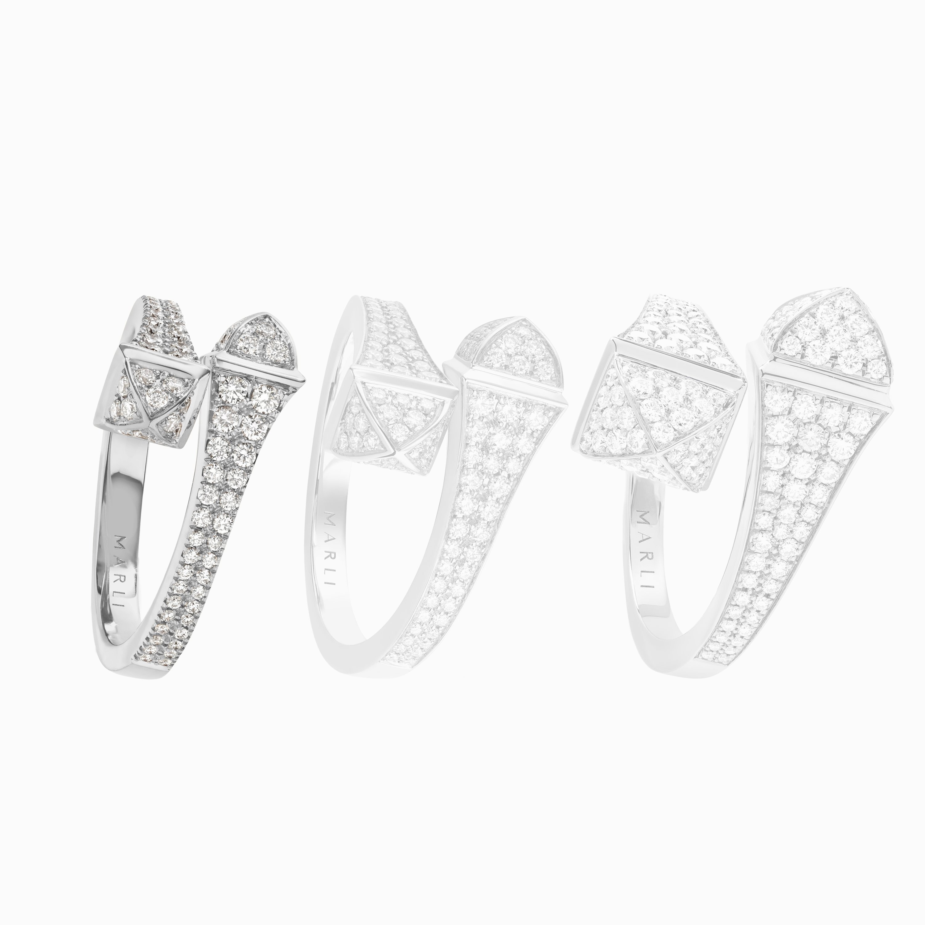 Cleo Full Diamond Slim Ring — фото 4
