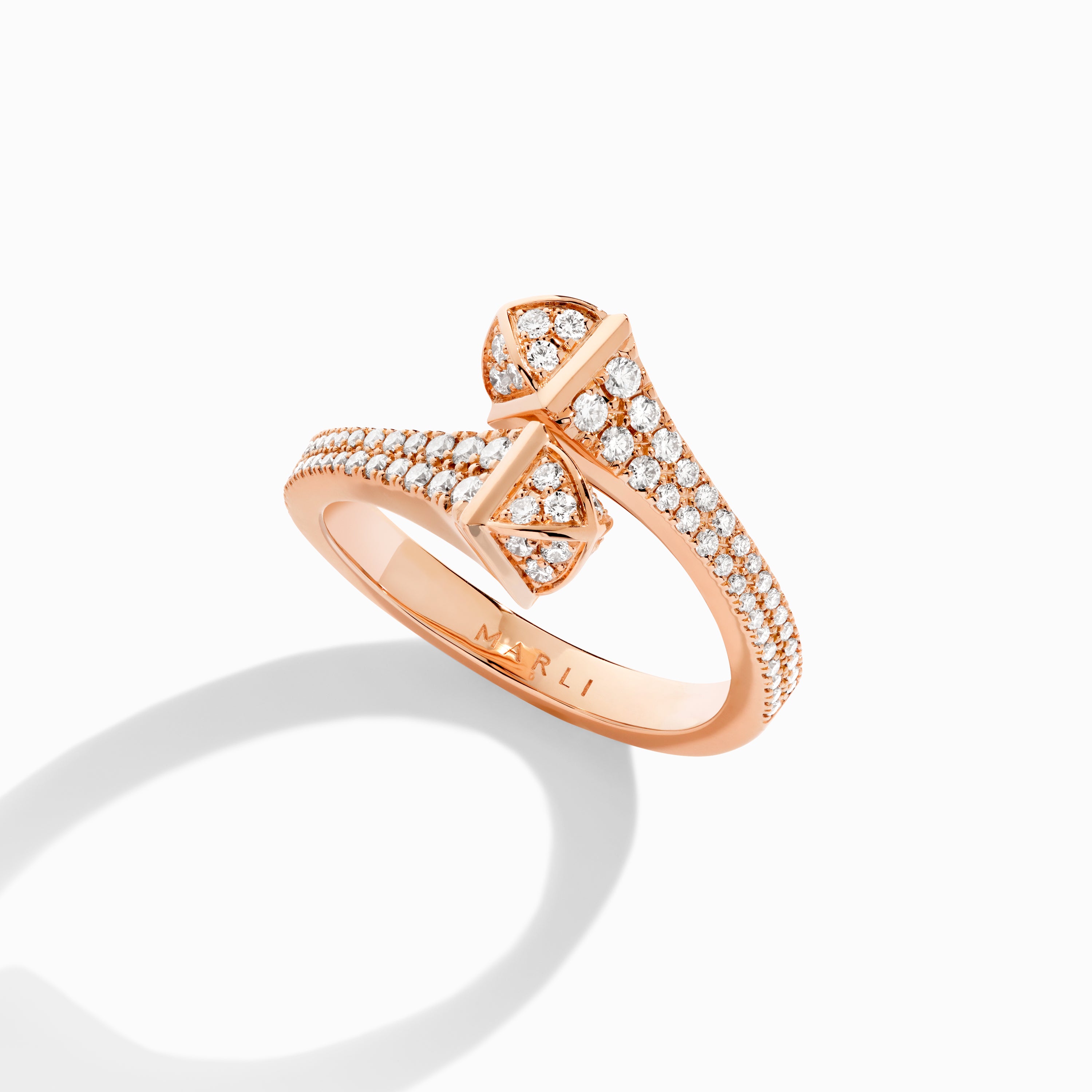 Cleo Full Diamond Slim Ring — фото 14