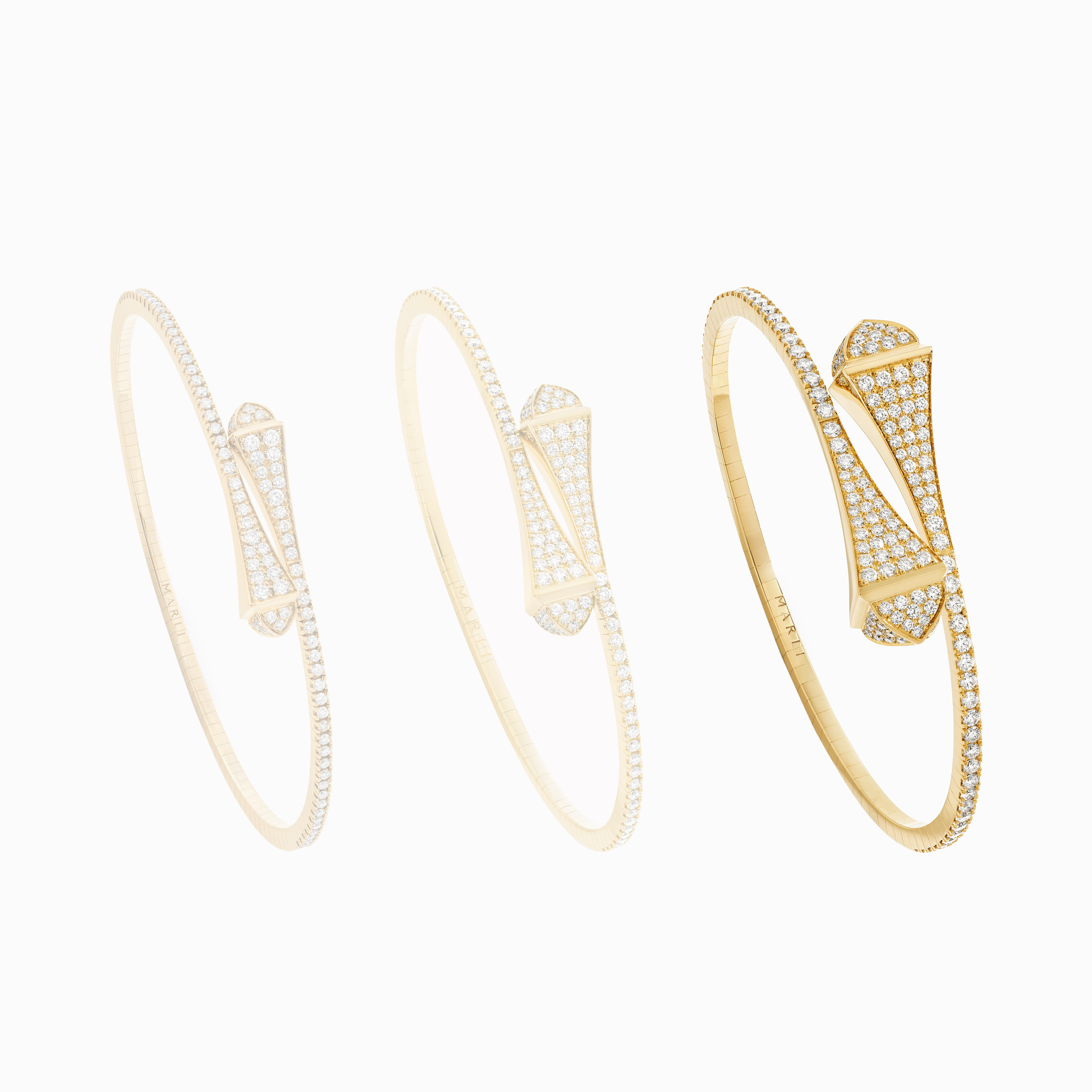 Cleo Full Diamond Slip-On Bracelet — фото 4