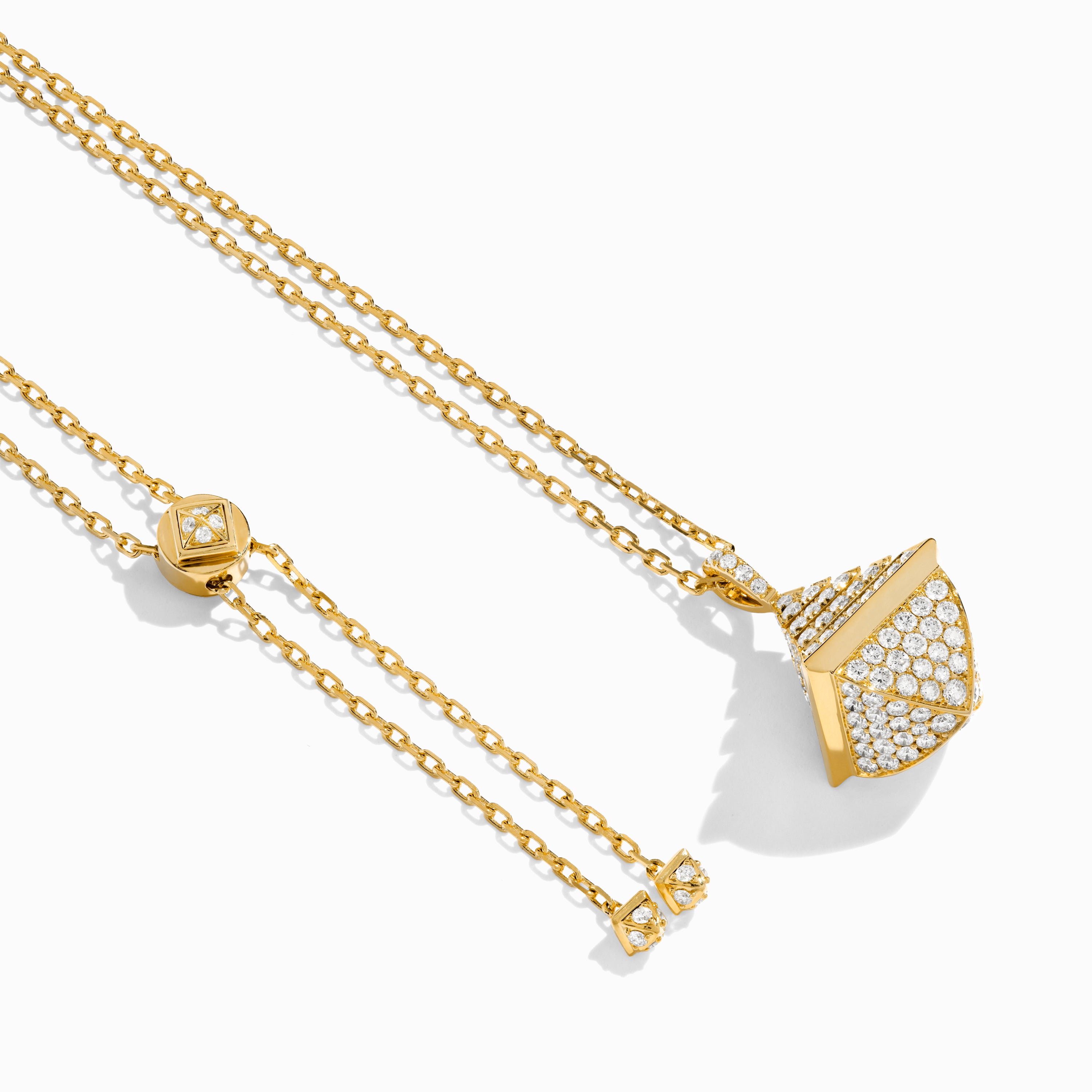 Cleo Rev Midi Full Diamond Pendant — фото 2