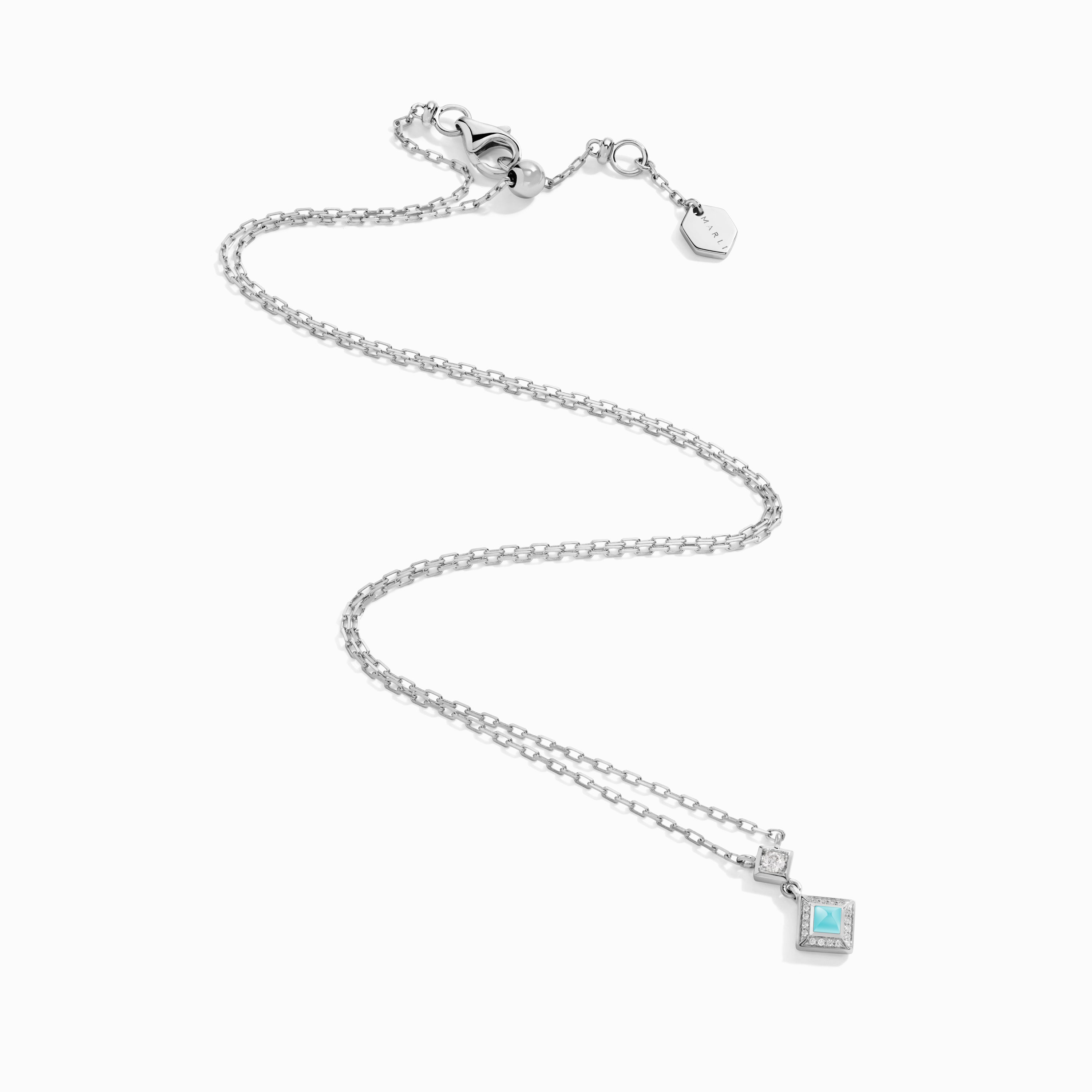 Cleo Lotus Pavé Pendant Necklace — фото 39