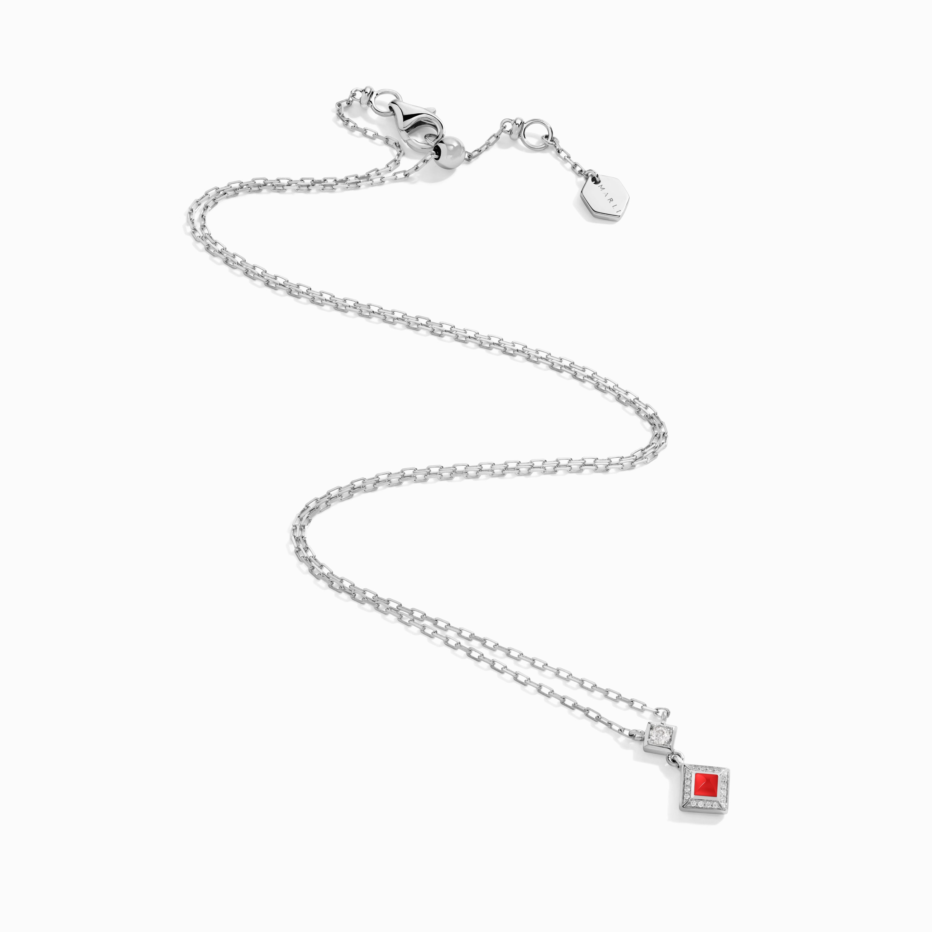 Cleo Lotus Pavé Pendant Necklace — фото 49